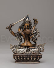 Sacred Manjushri with Consort Statue S
