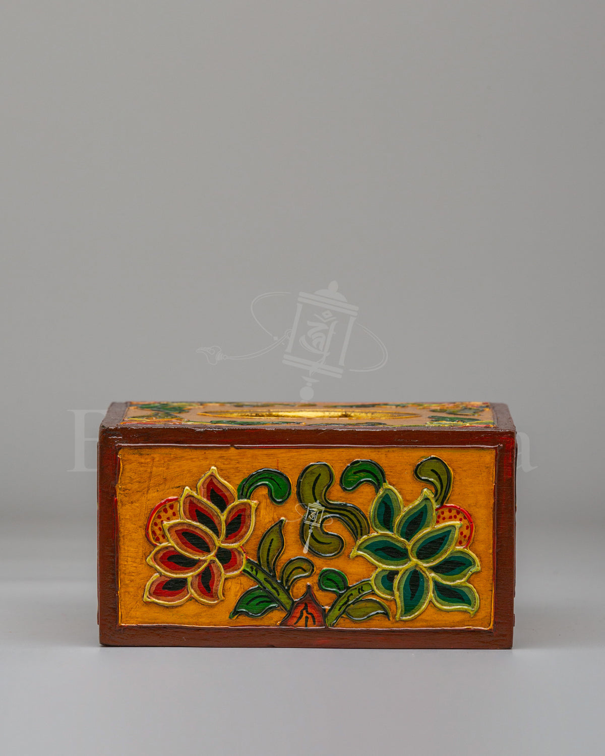 Wooden Tissue Box
