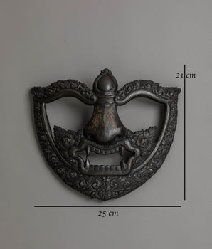 Traditional Tibetan Mask for Decor