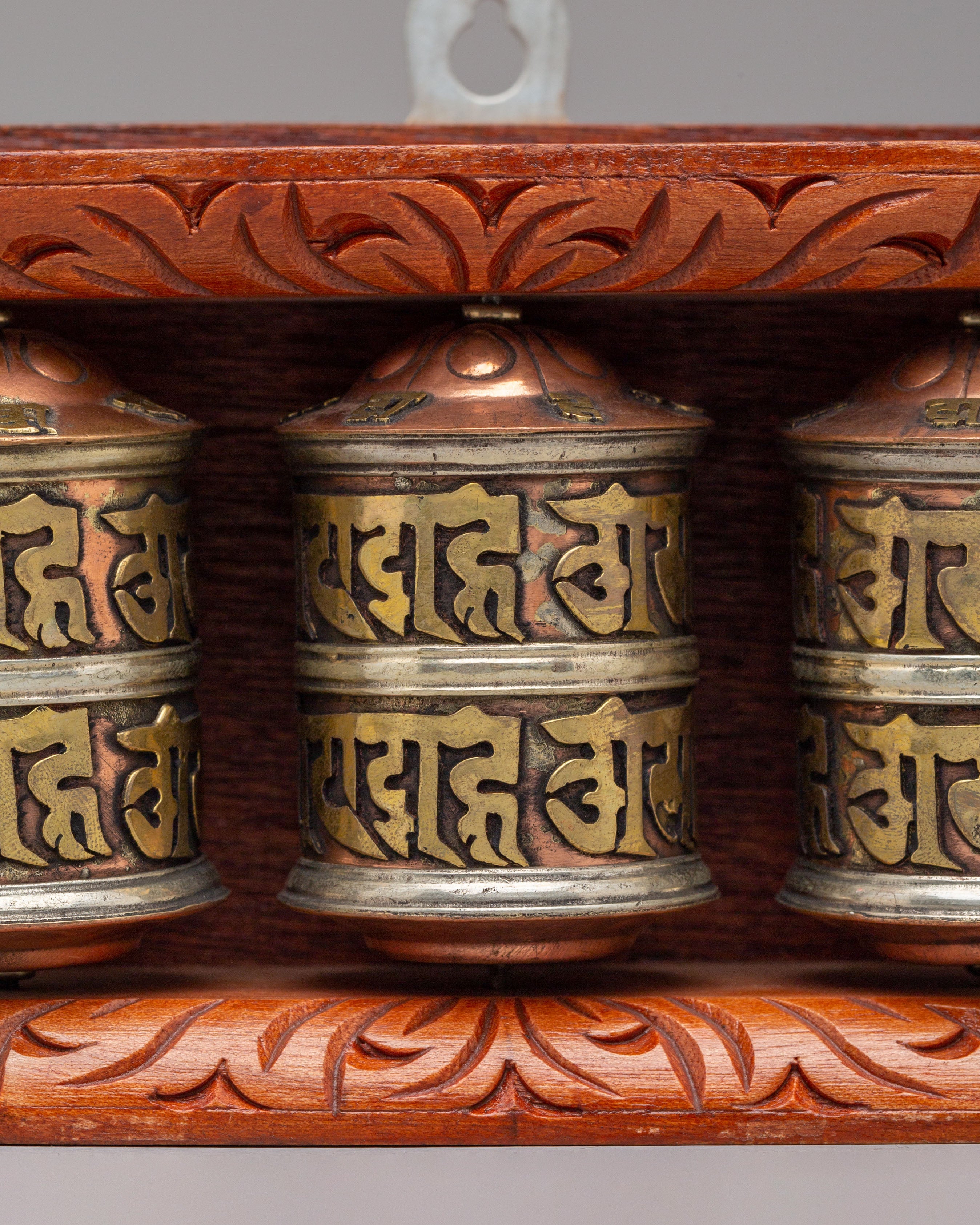 Handmade Buddhist Prayer Wheel for Rituals | Symbol of Compassion