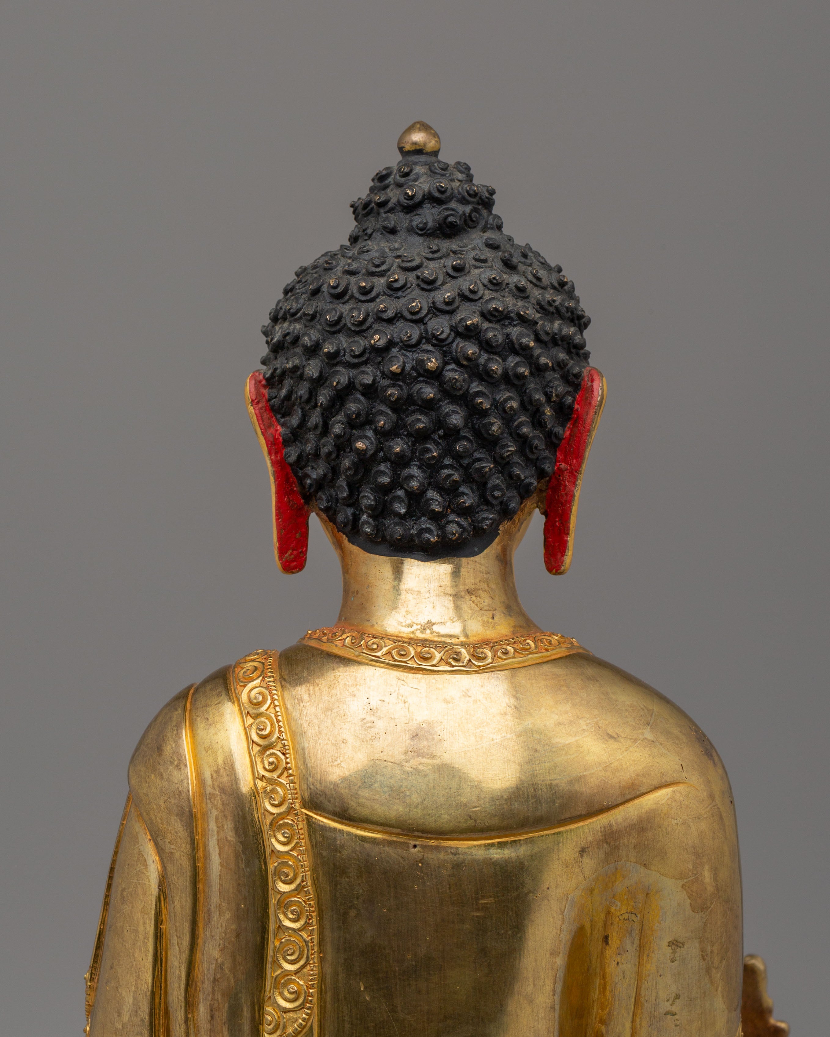 Spiritual Handcrafted Medicine Buddha Statue | Tibetan Healing Deity Figurine