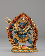 Buddhist Six-Armed Mahakala Statue  