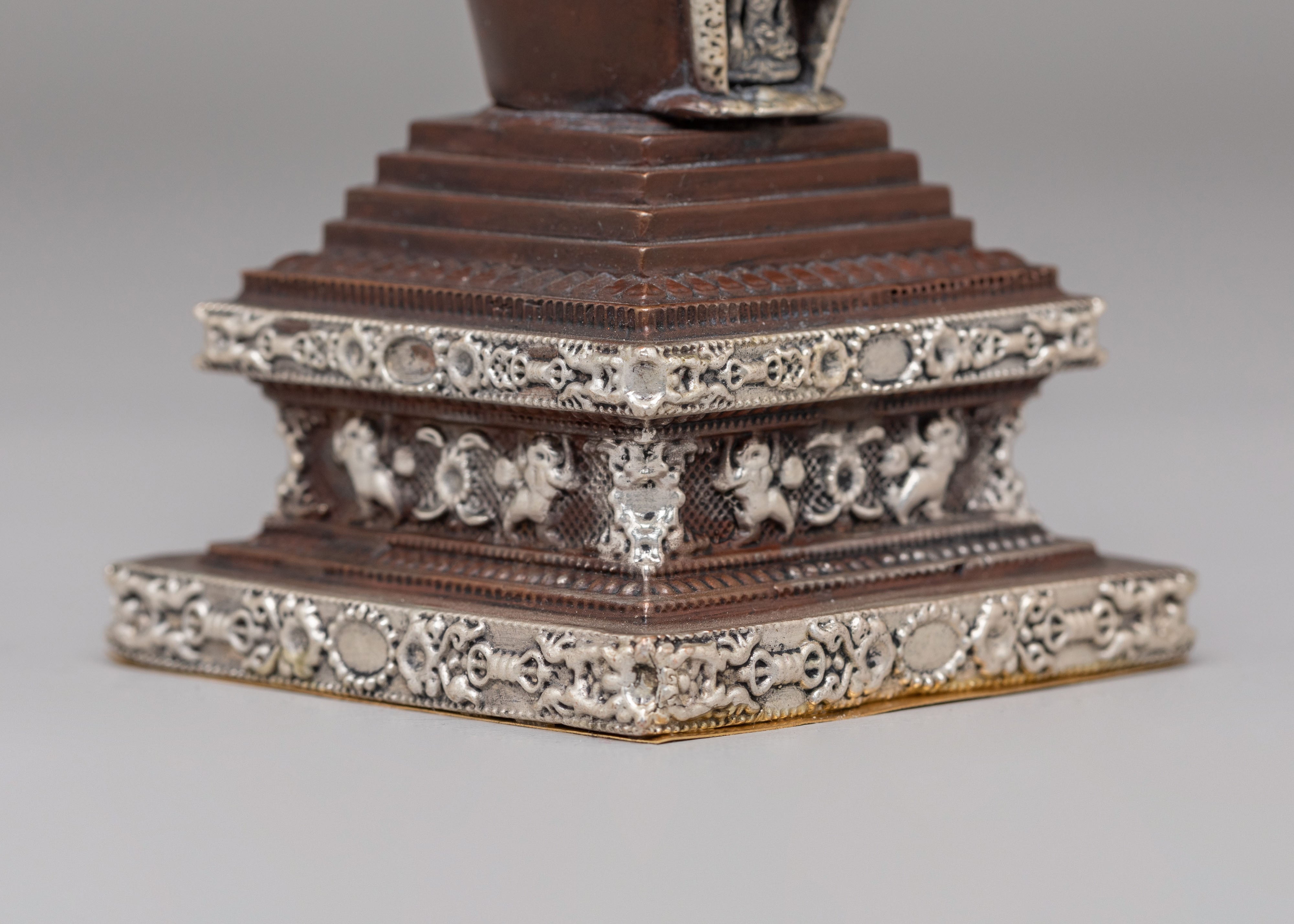 Sacred Ritual Enlightenment Stupa | Handcrafted Tibetan Stupa