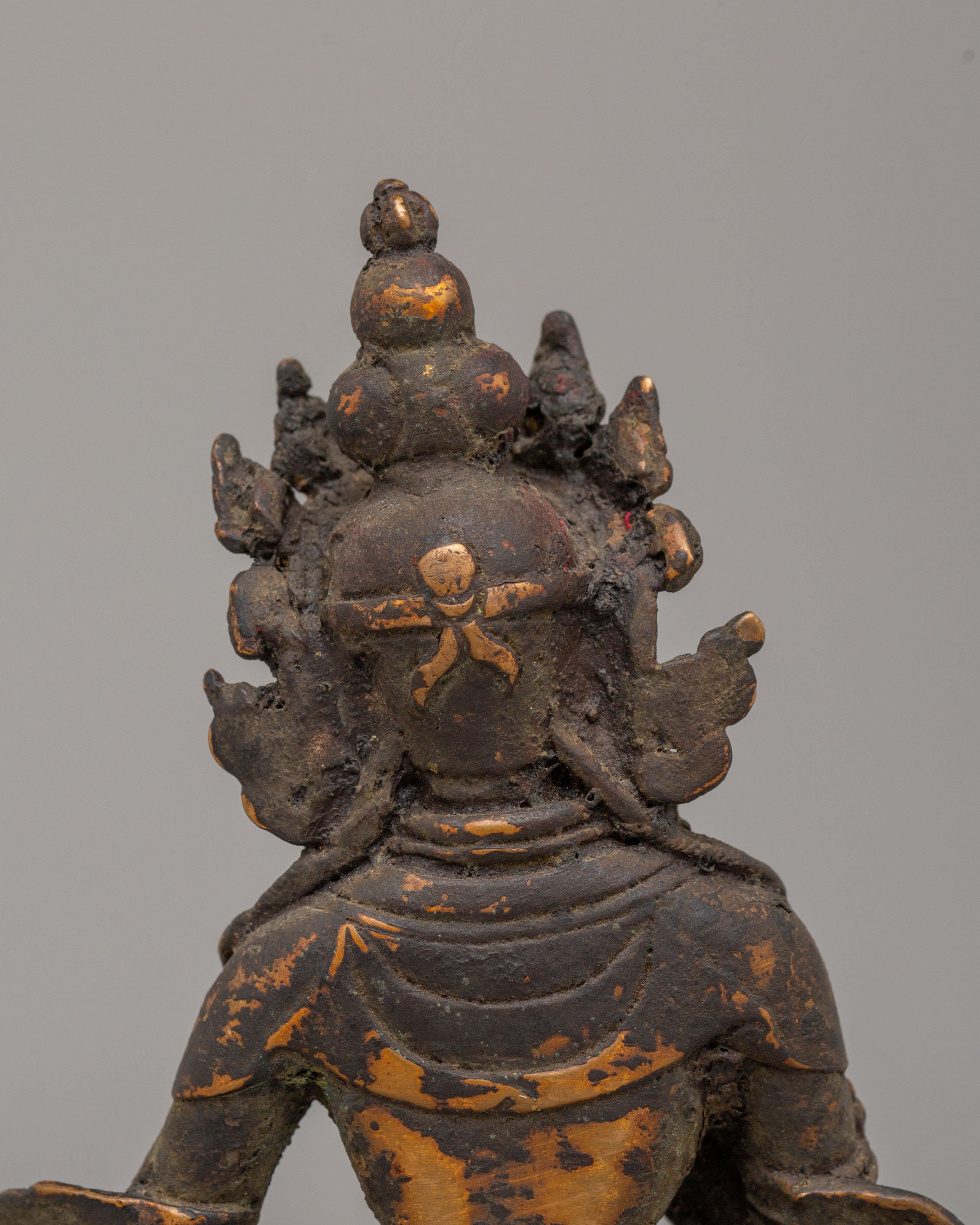 Sacred Vajrasattva Shrine Statue | Copper Body with Antique Finishing