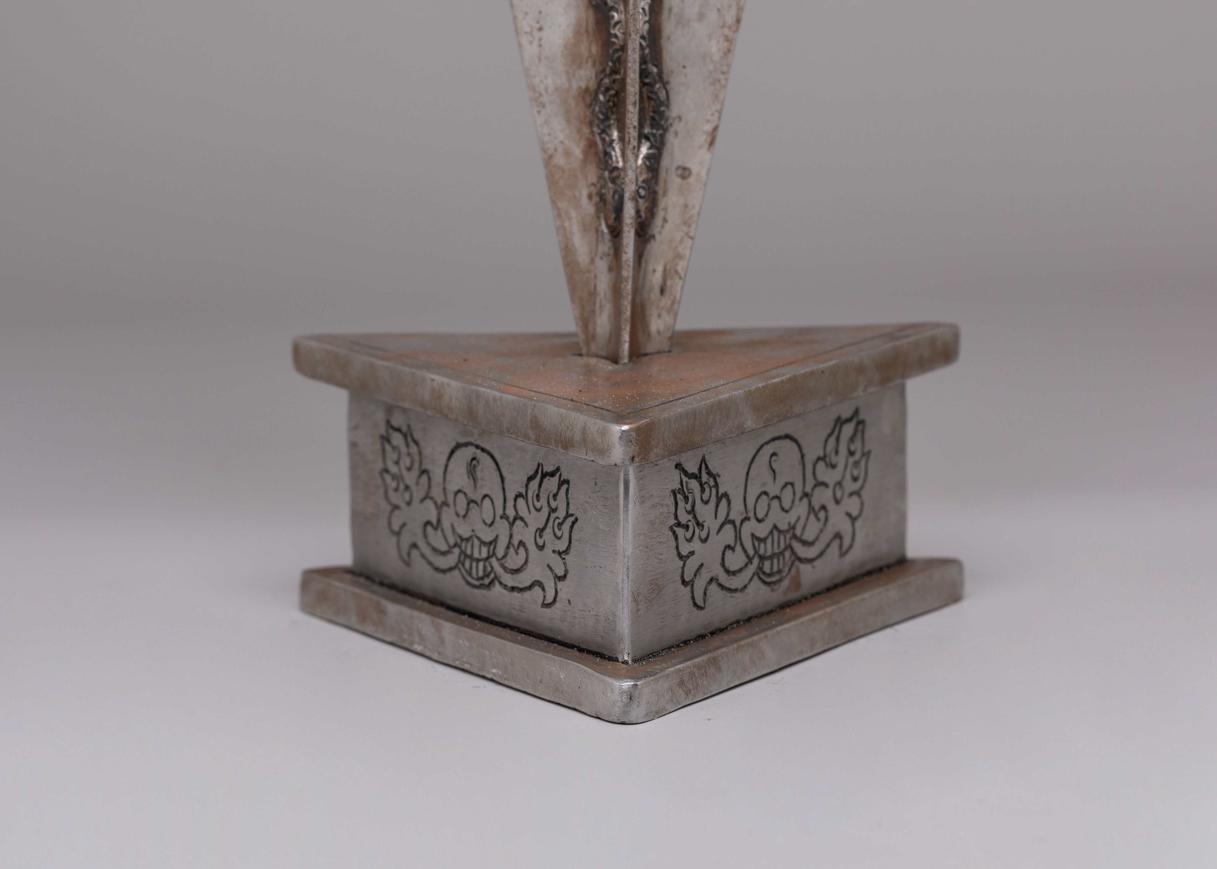 Spiritual Kartika Axe | Sacred Ritual Tool