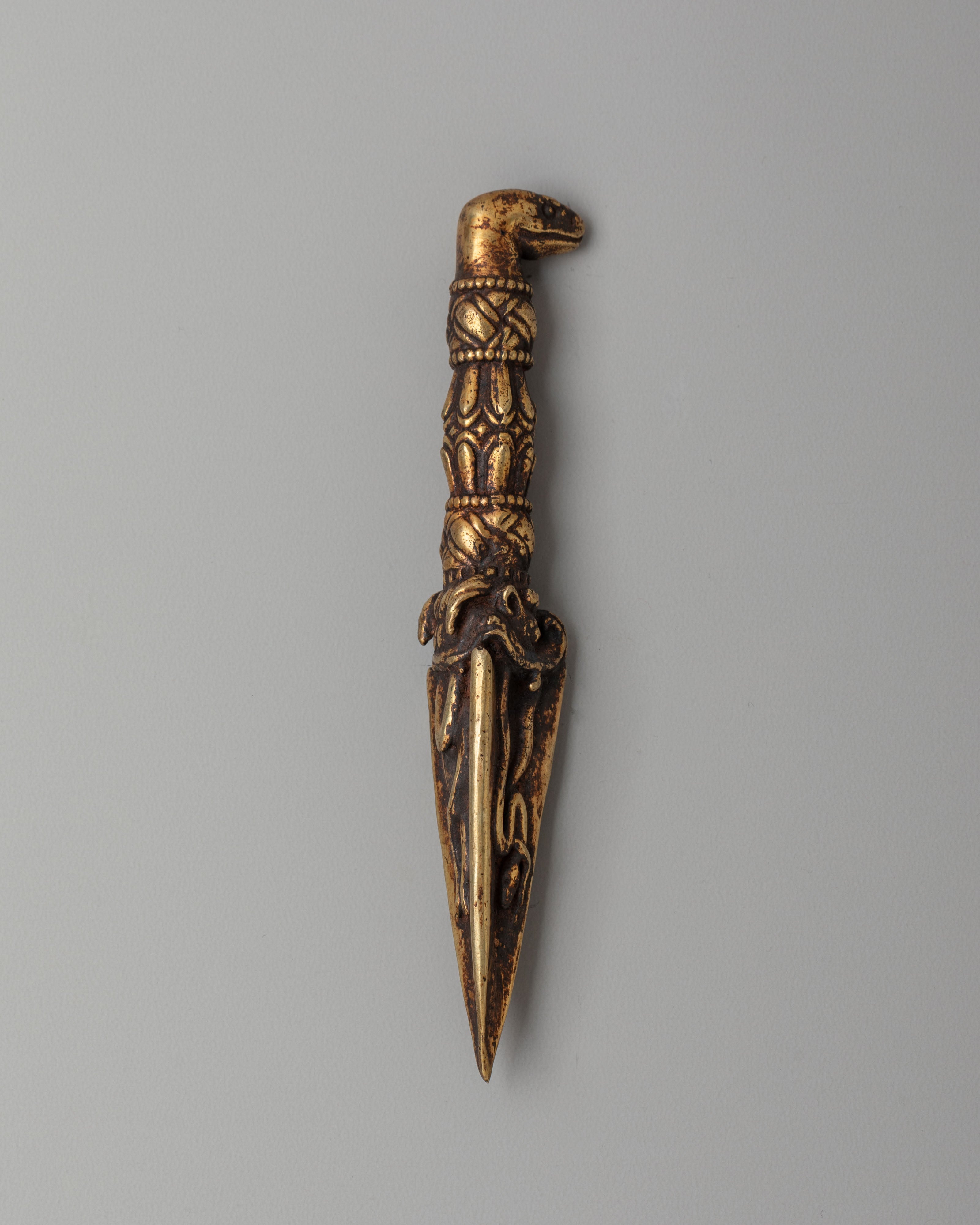 Himalayan Spiritual Phurba | Handcrafted Ritual Dagger for Spiritual Protection
