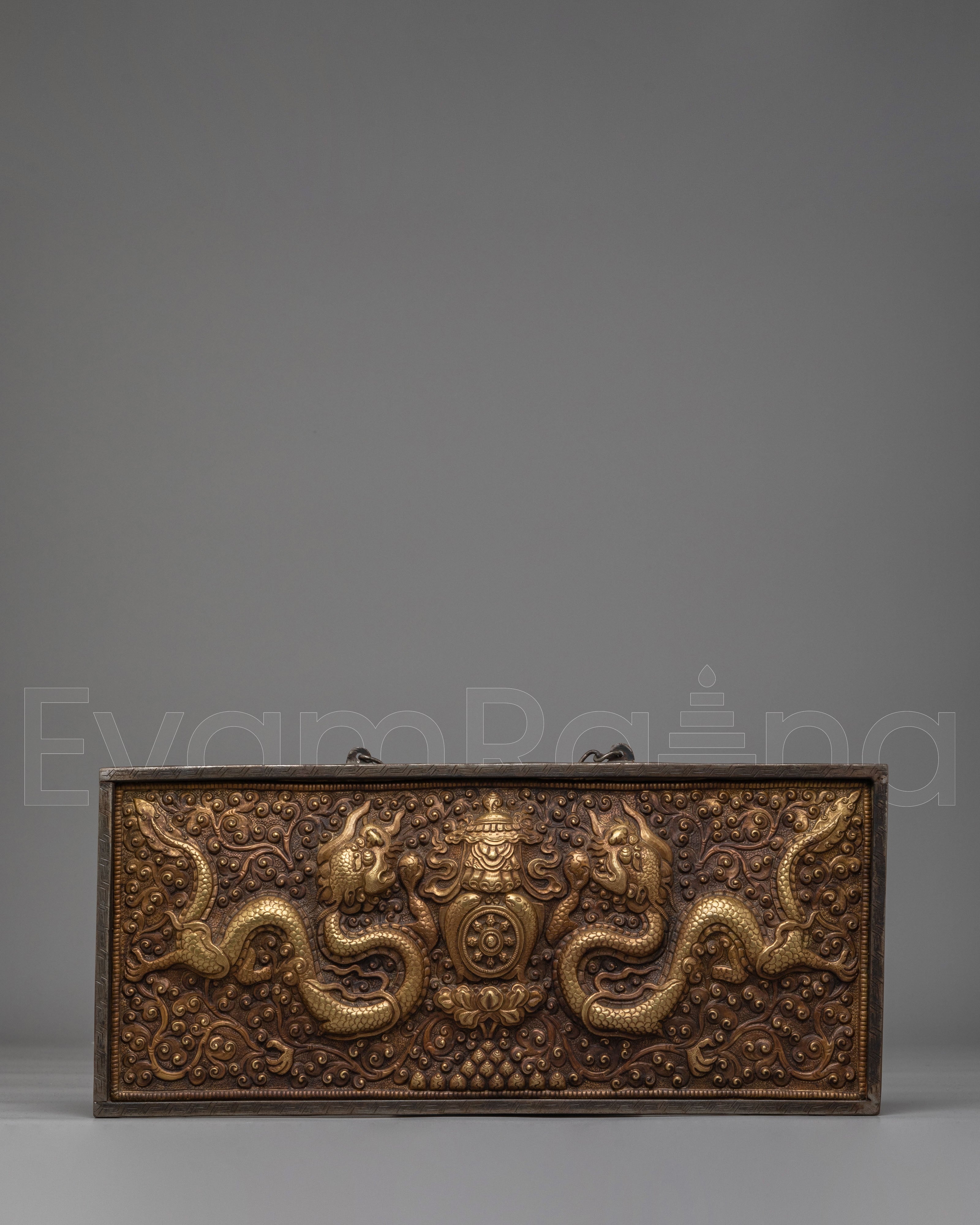 Handcrafted Himalayan Dragon Wall Hanging