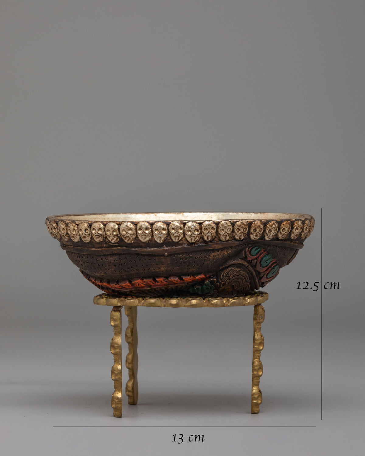 Handmade Kapala With Stand | Rituals & Meditation