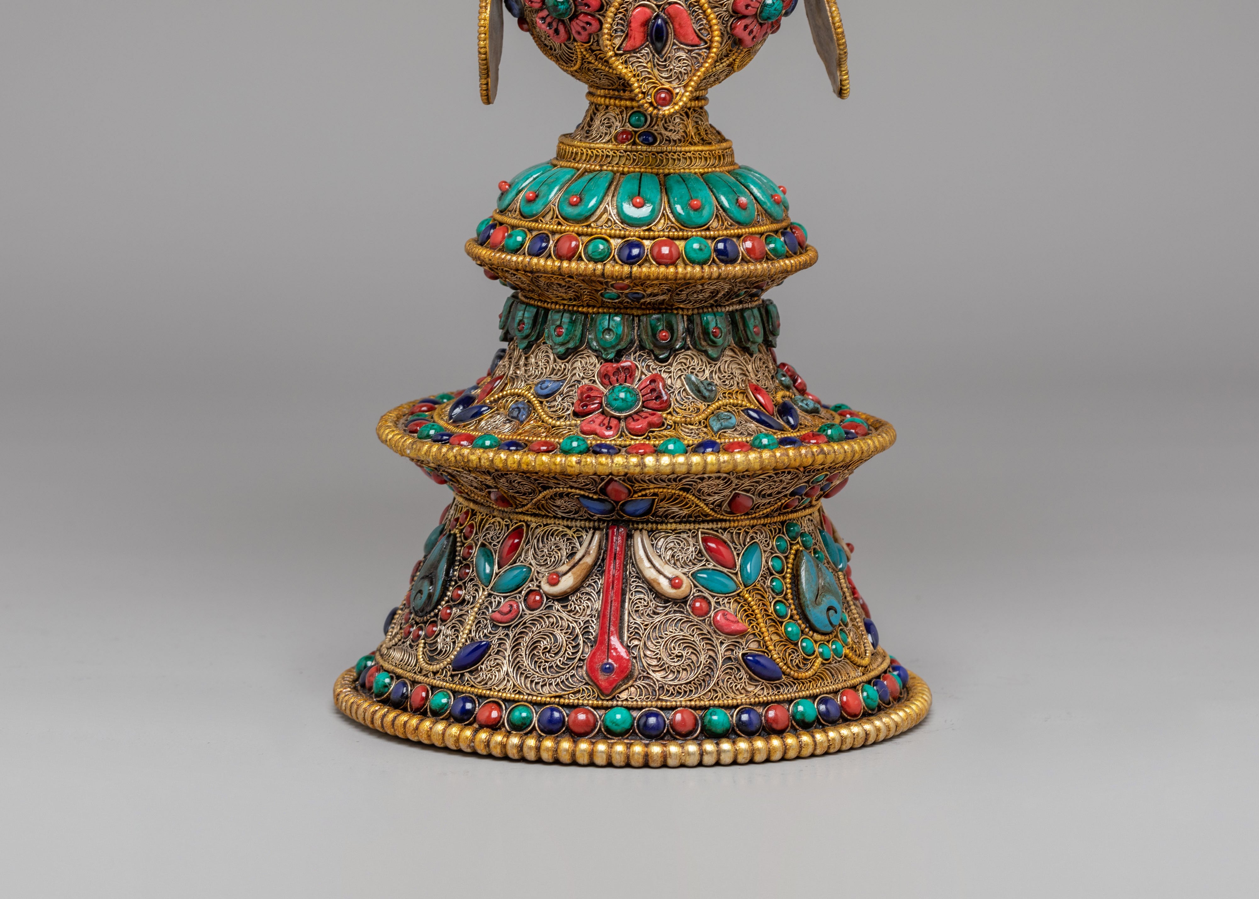 Vajrayana Ritual Butter Lamp | Sacred Symbol of Light and Wisdom