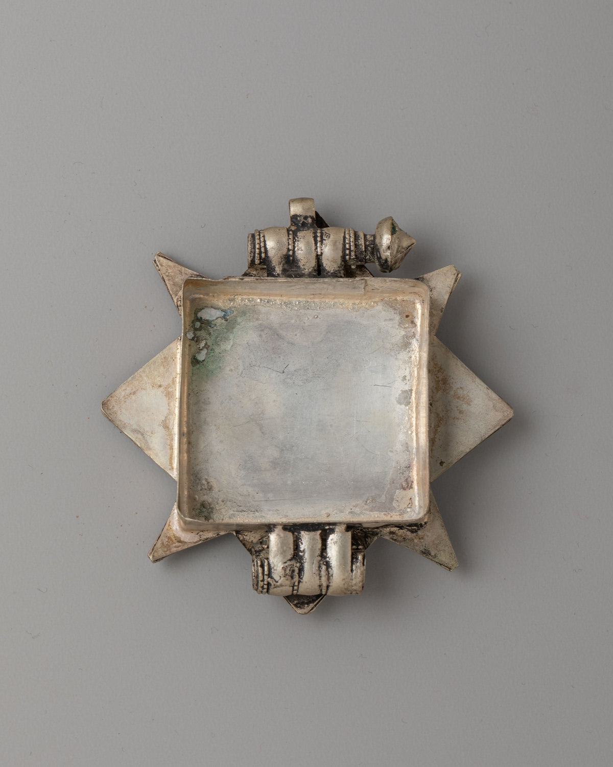 Himalayan Buddhist Pendant | Tibetan Ghau Box Locket
