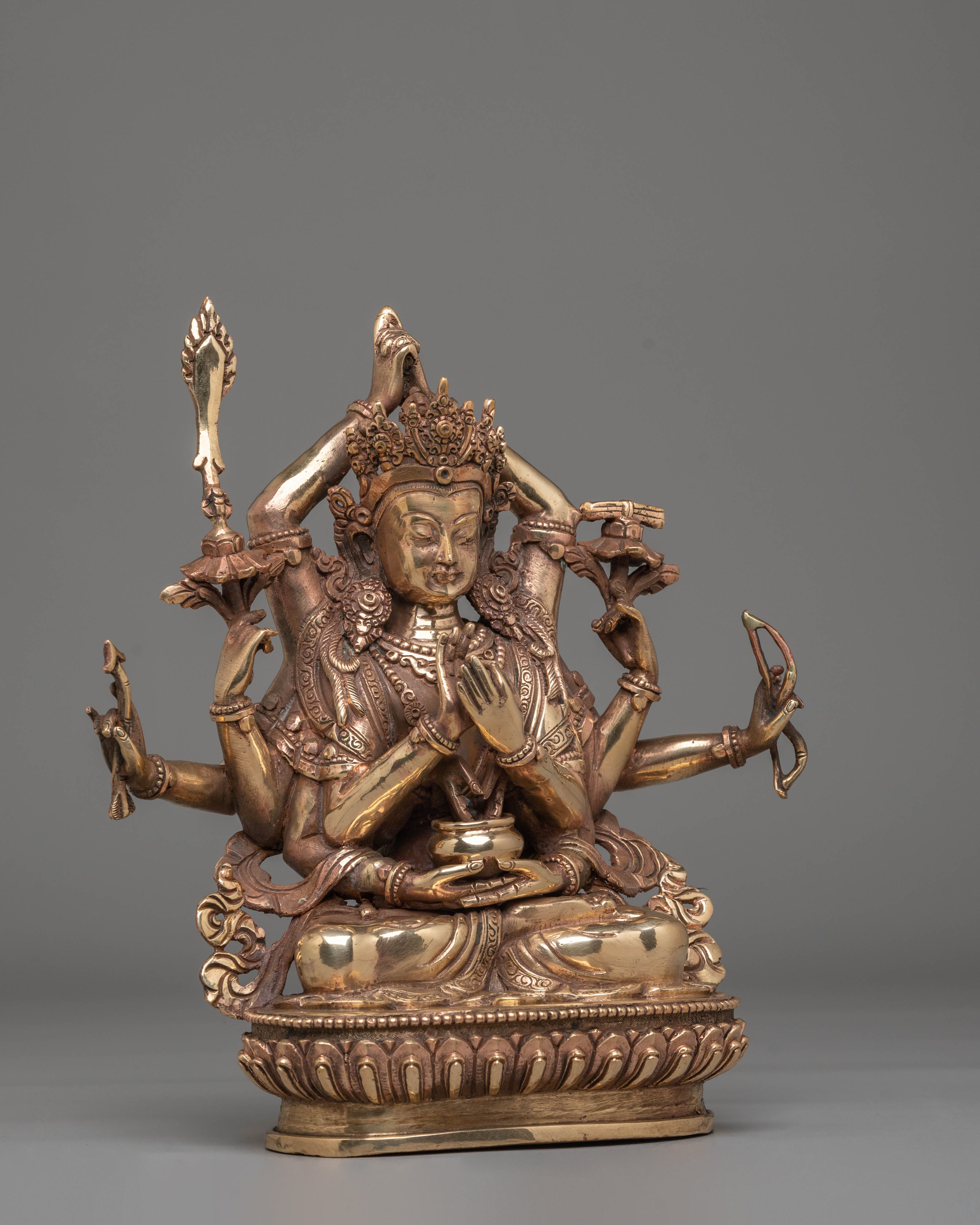 Handcrafted Namasangiti Statue |  Protector in Tibetan Buddhism for Altar