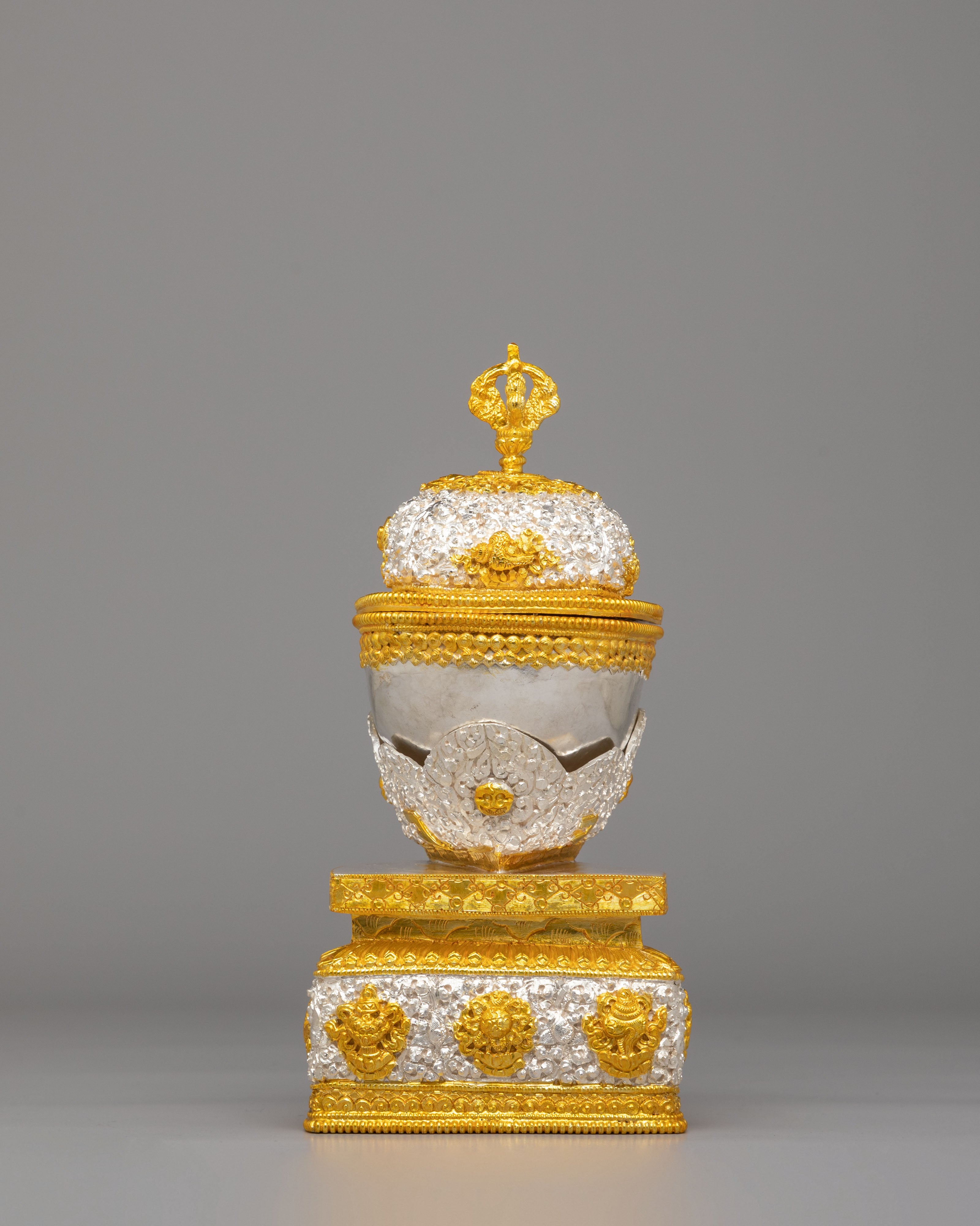 Handmade Ritual Kapala Set | Buddhist Offering Set