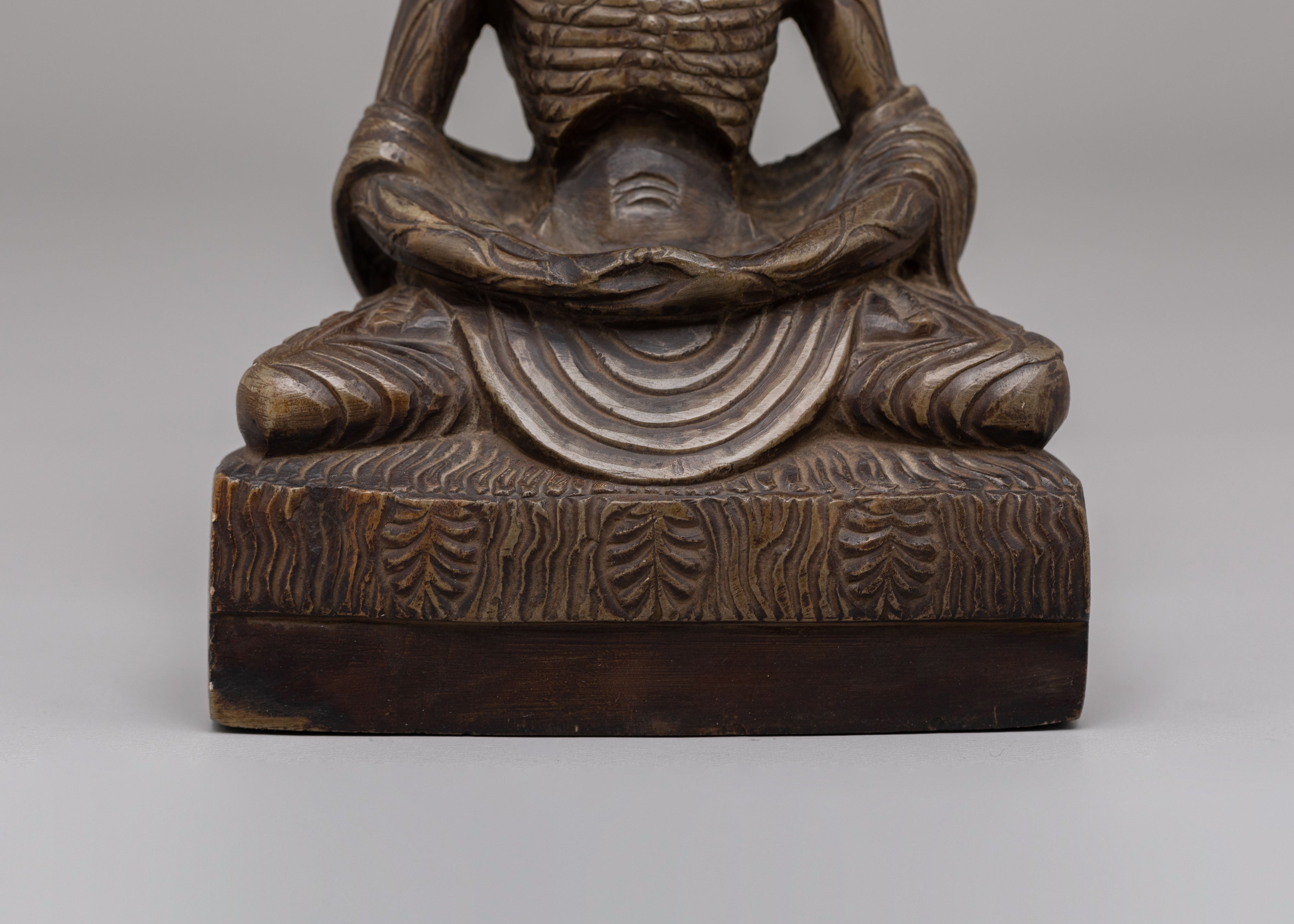 Sacred Fasting Buddha Sculpture | A Symbol of Spiritual Enlightenment