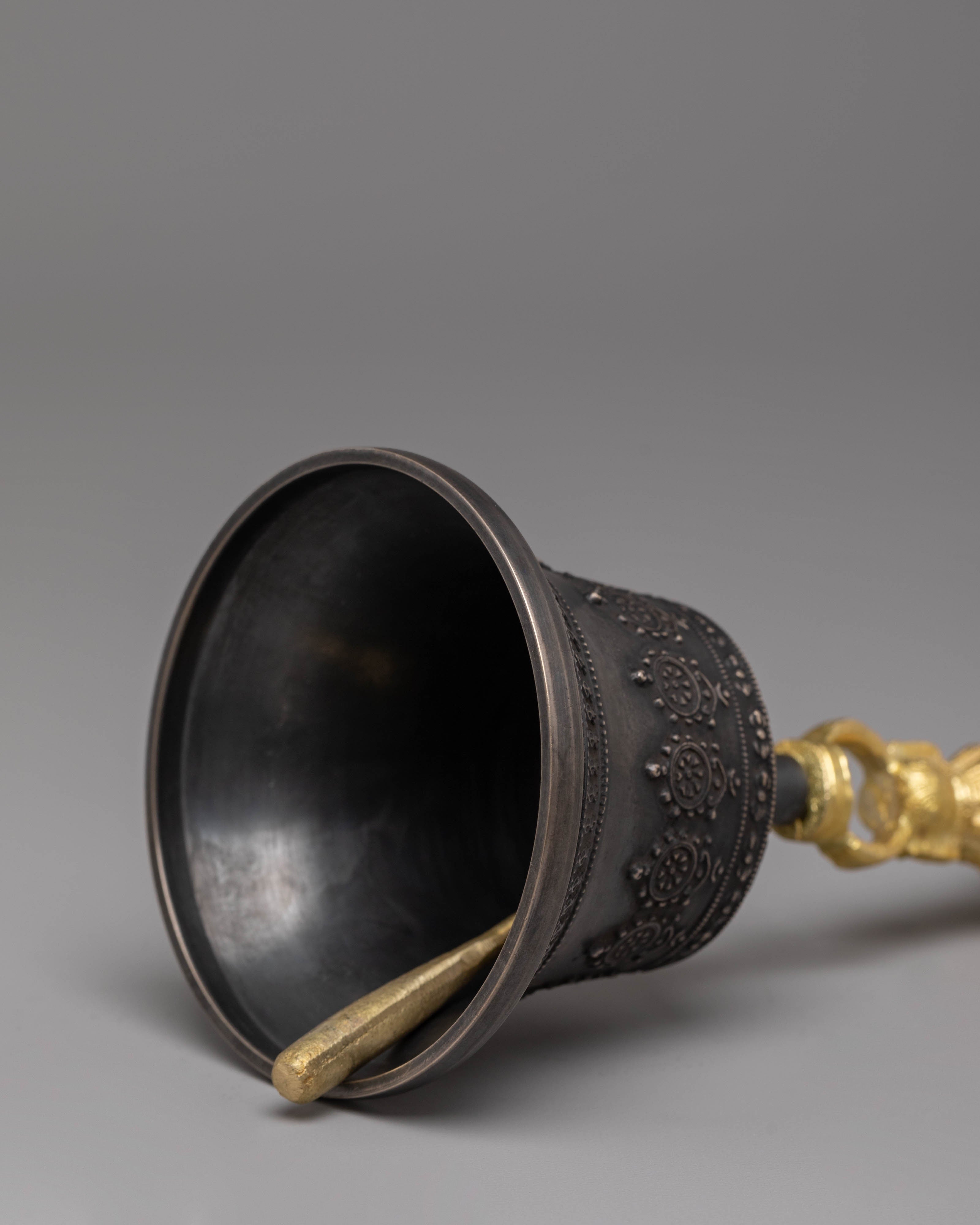 Sacred Traditional Bell and Vajra Set | Buddhist Ritual Tools