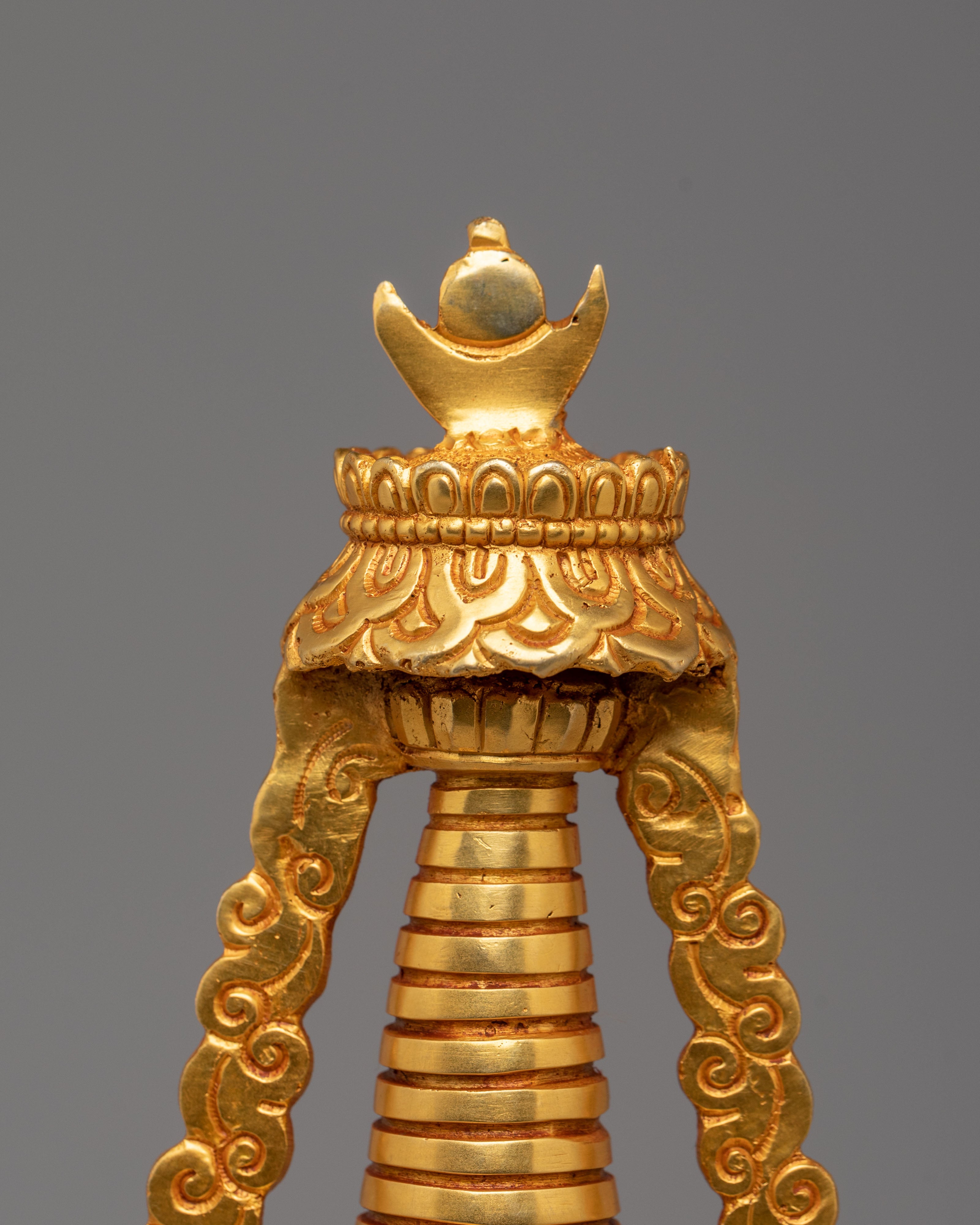 Handcrafted Enlightenment Stupa | Spiritual Home Decor