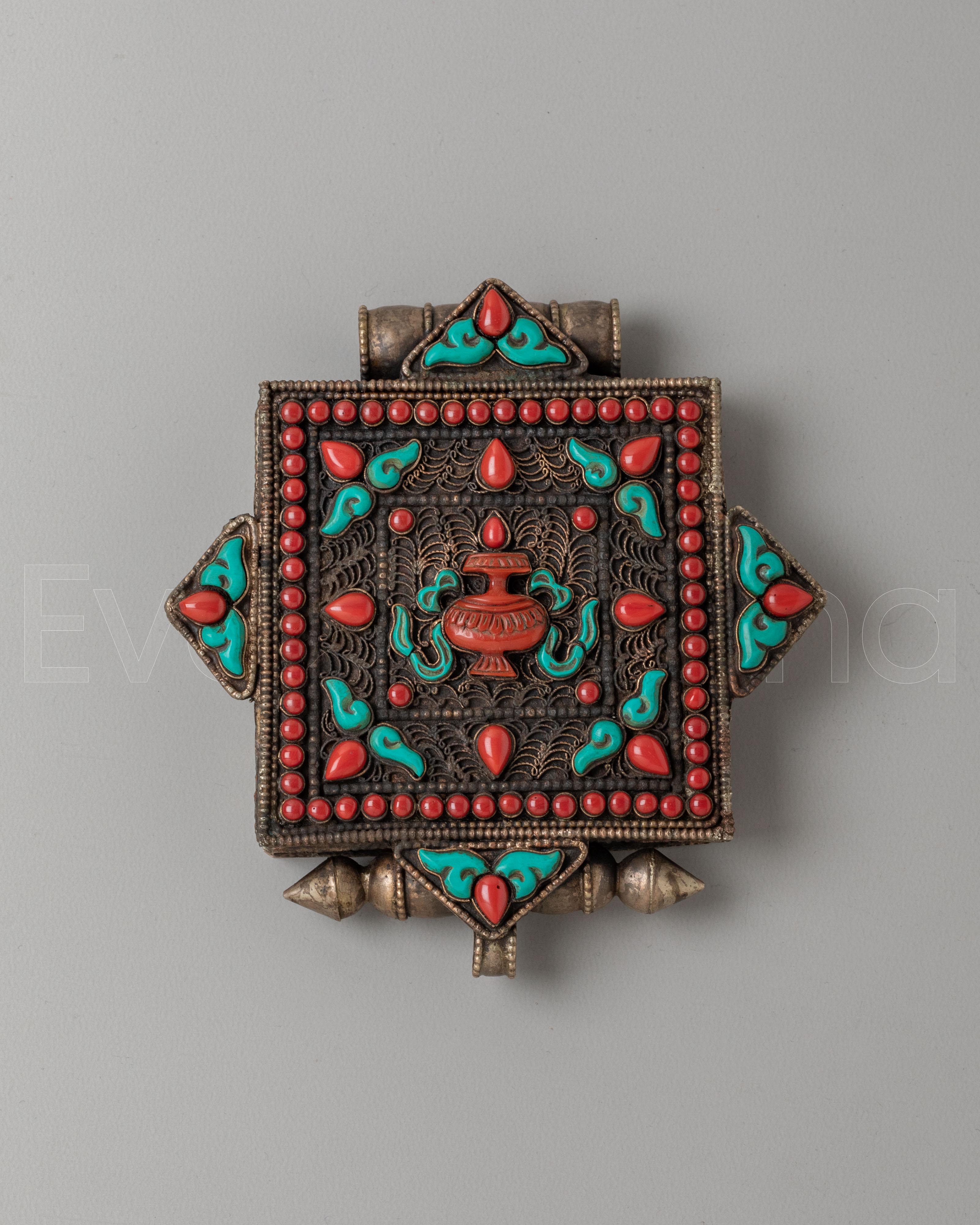 Spiritual Ghau Locket Pendant 