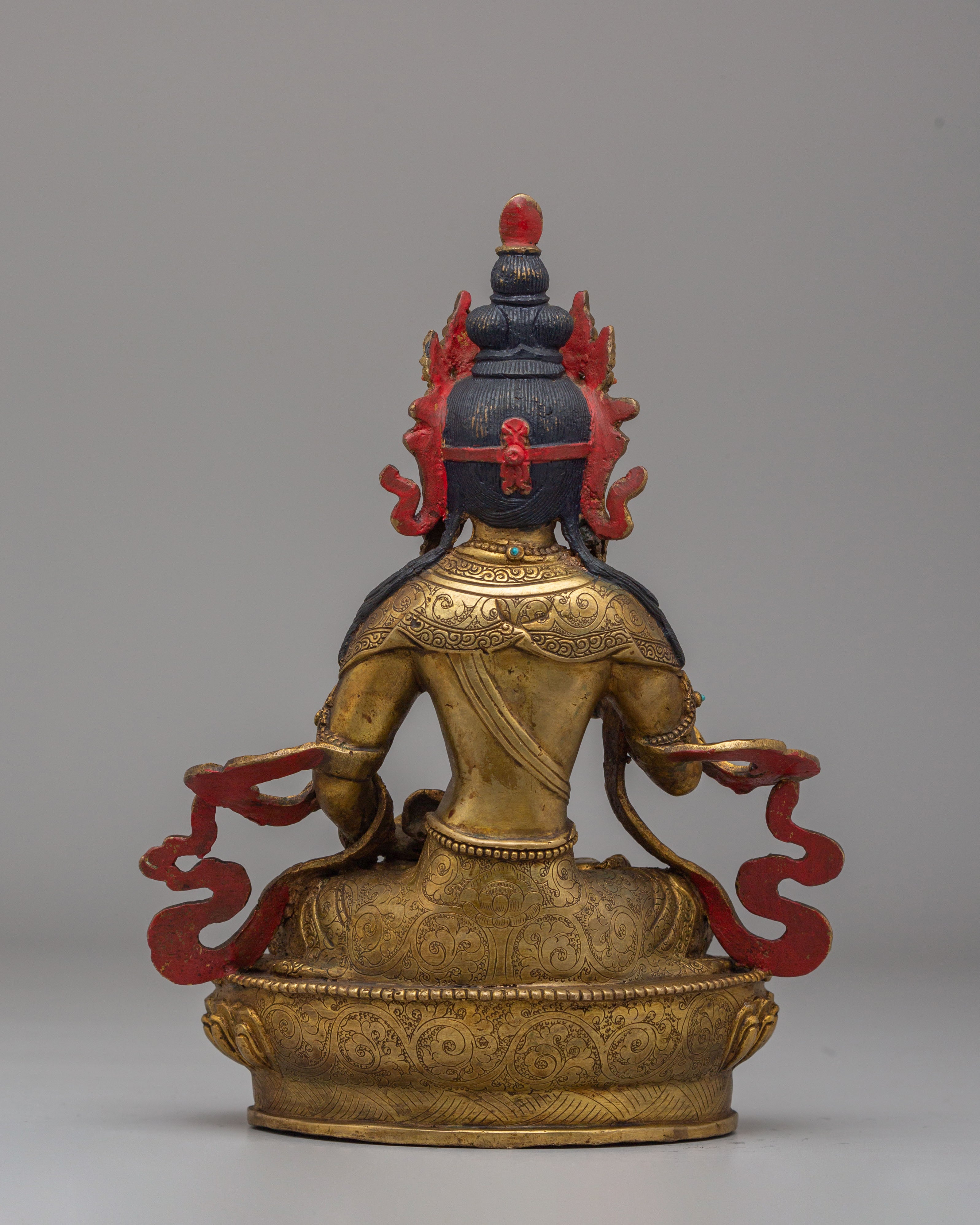 Spiritual Vajrasattva Purification Buddha Statue | Symbol of Purity and Enlightenment