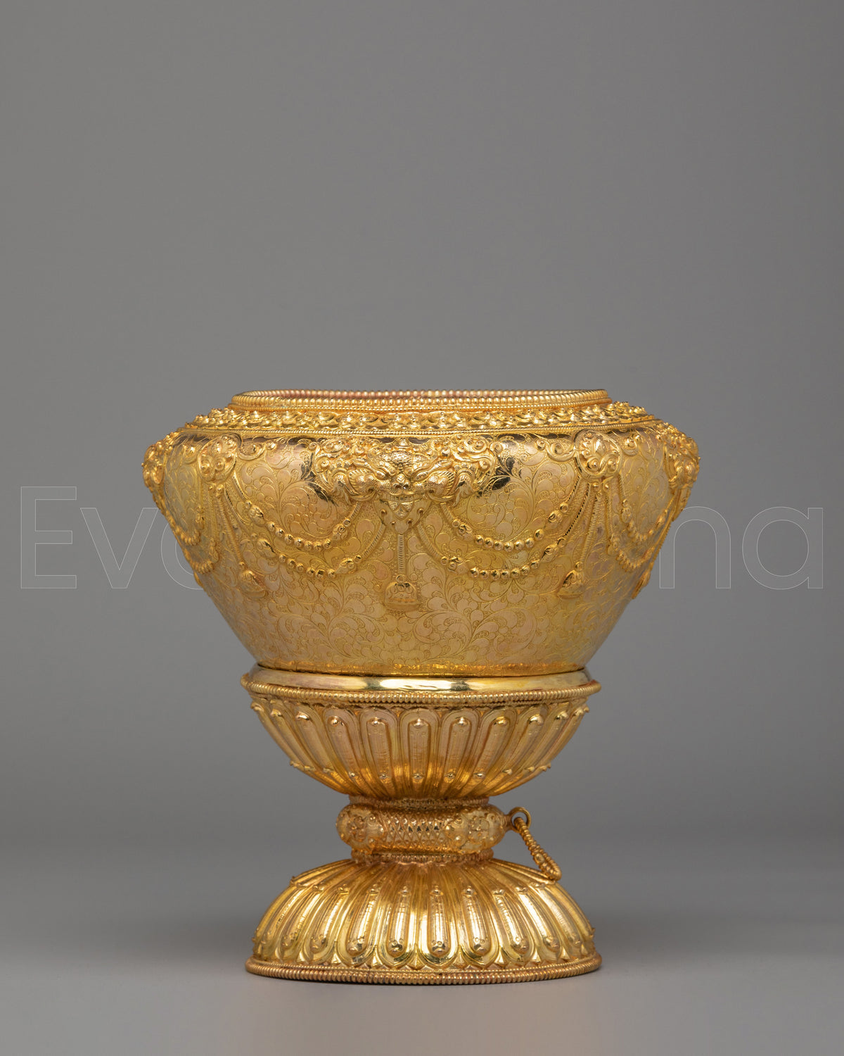 Handcrafted Himalayan Golpa With Stand