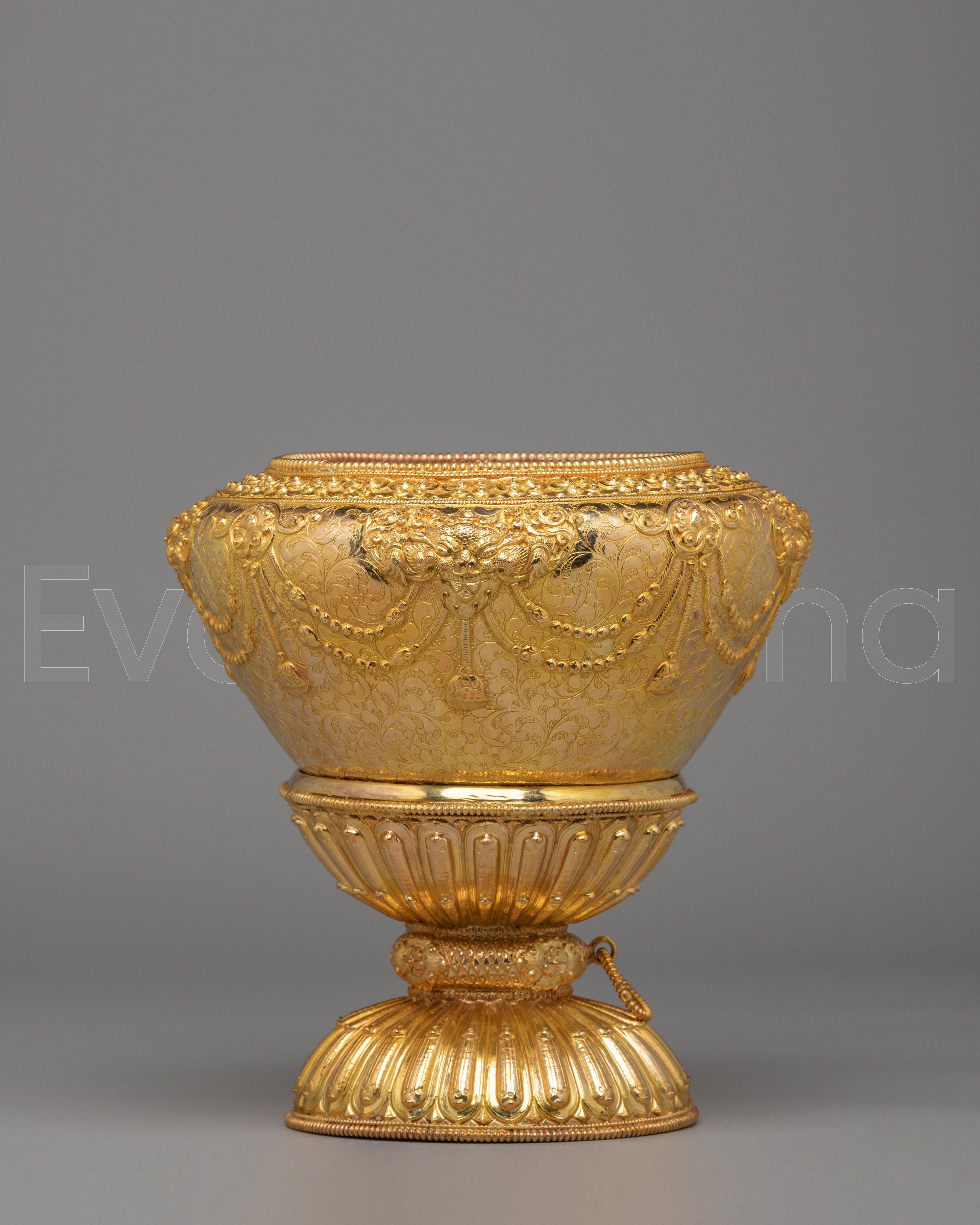 Handcrafted Himalayan Golpa With Stand