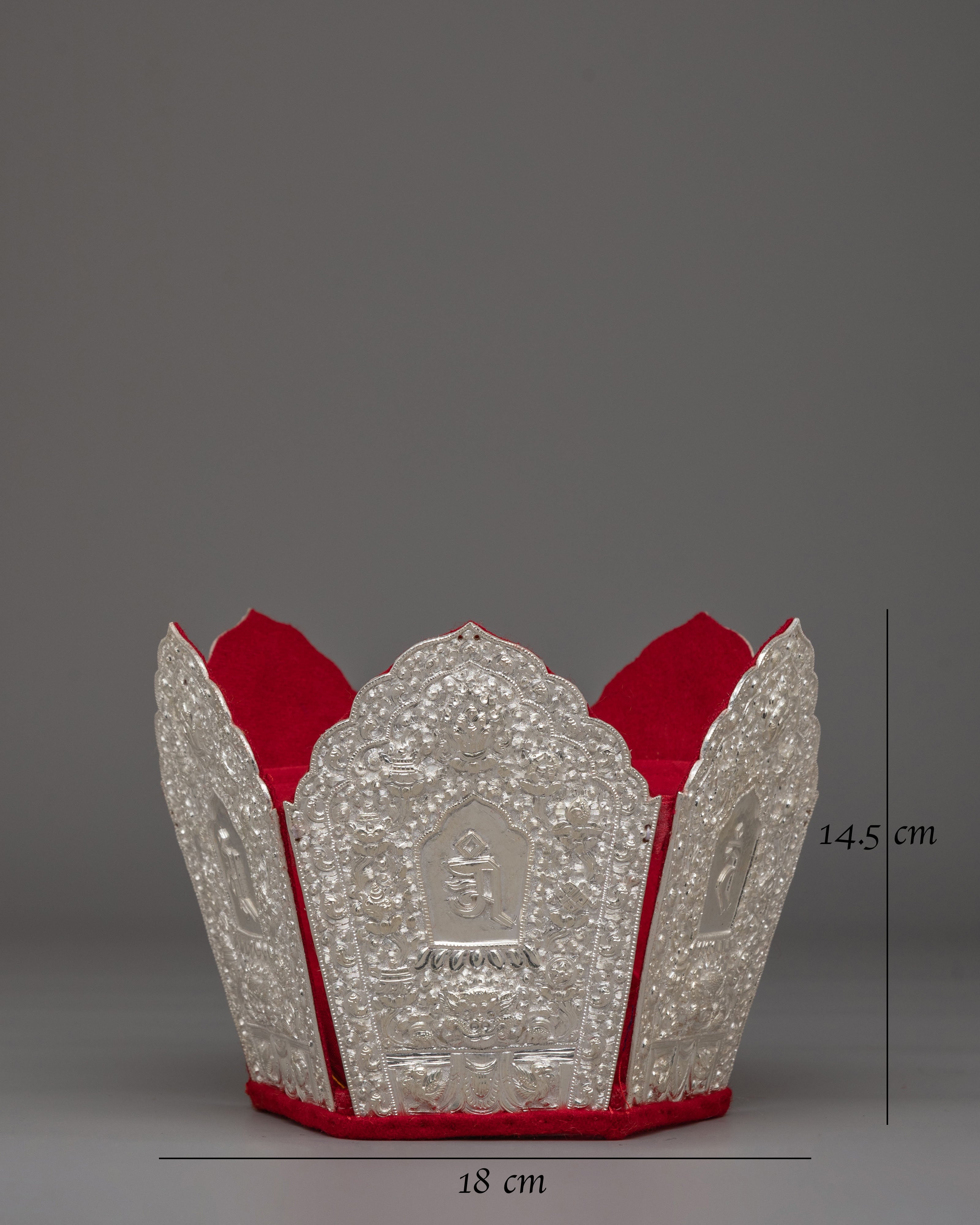 Buddhist Ritual Crown | Symbol of Spiritual Devotion and Dharma