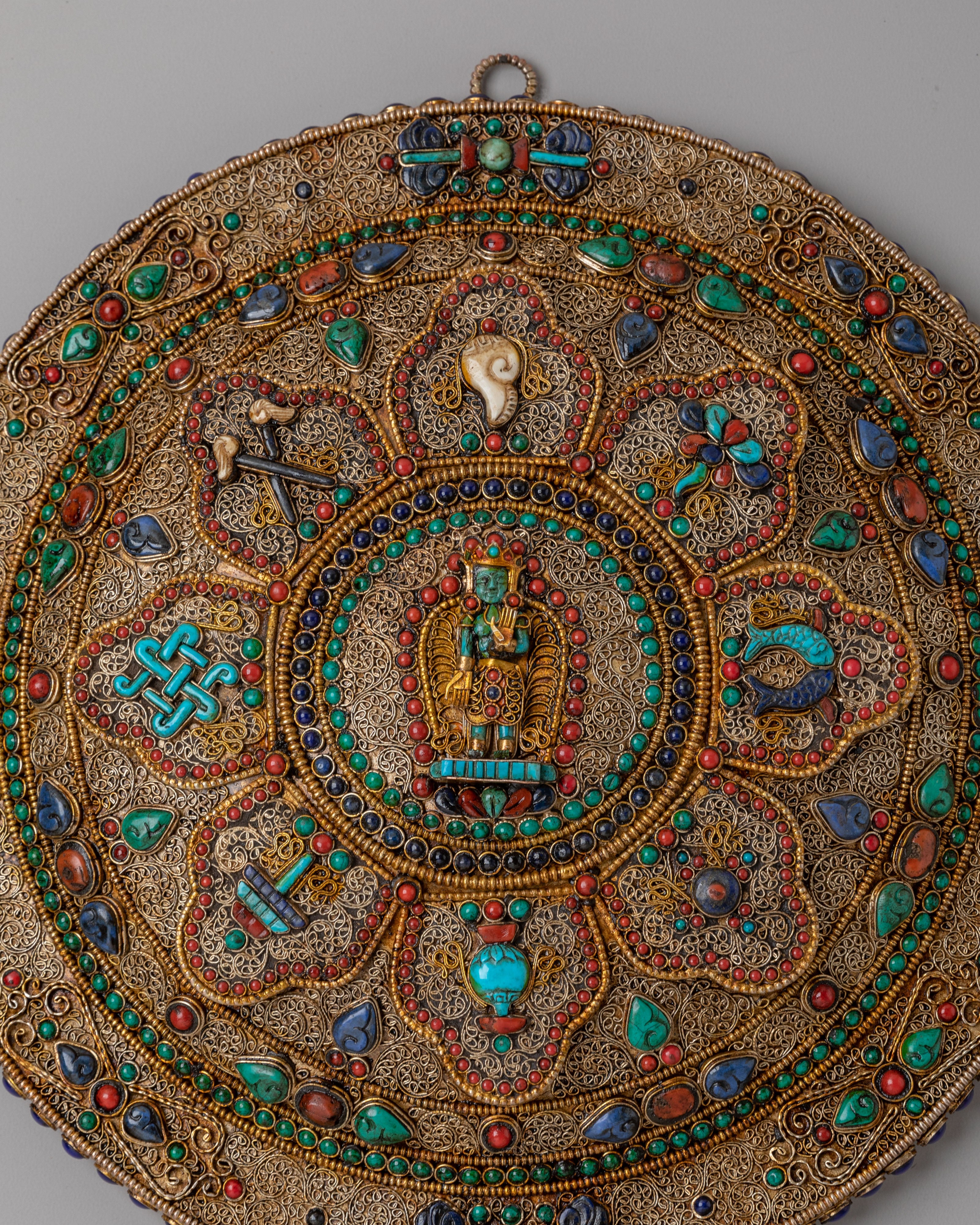 Decorative Wall Hanging for Rituals | Tibetan Buddhist Artwork