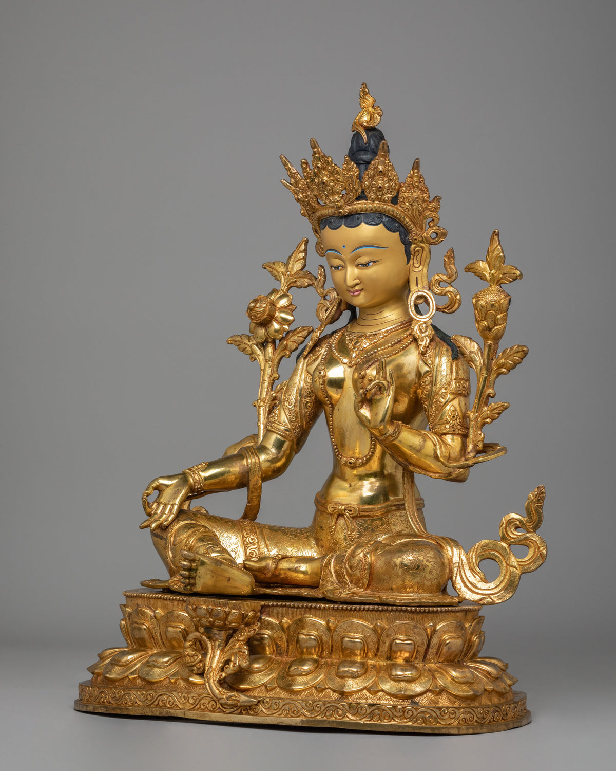 Mother Shyama Tara Dharma Statue | The Green Tara Statue