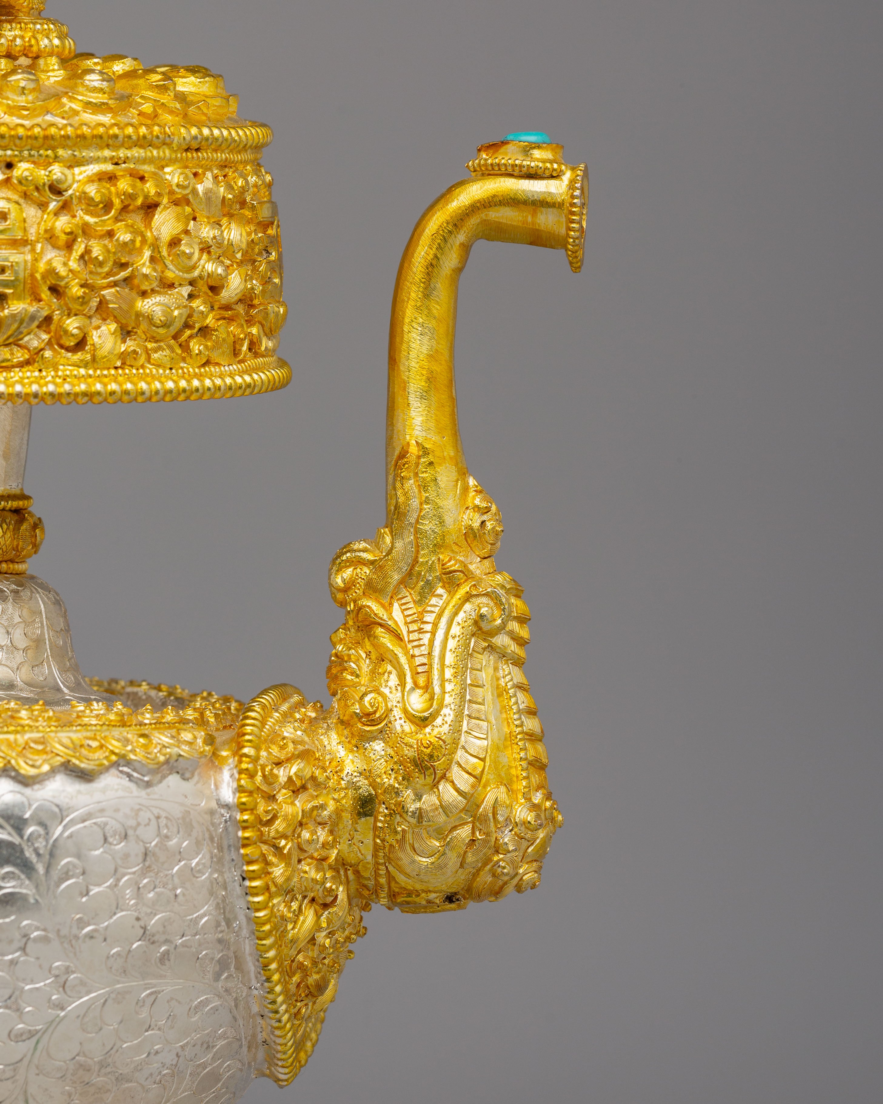 Buddhist Altar Ritual Bhumba | Sacred Vessel for Puja & Offerings