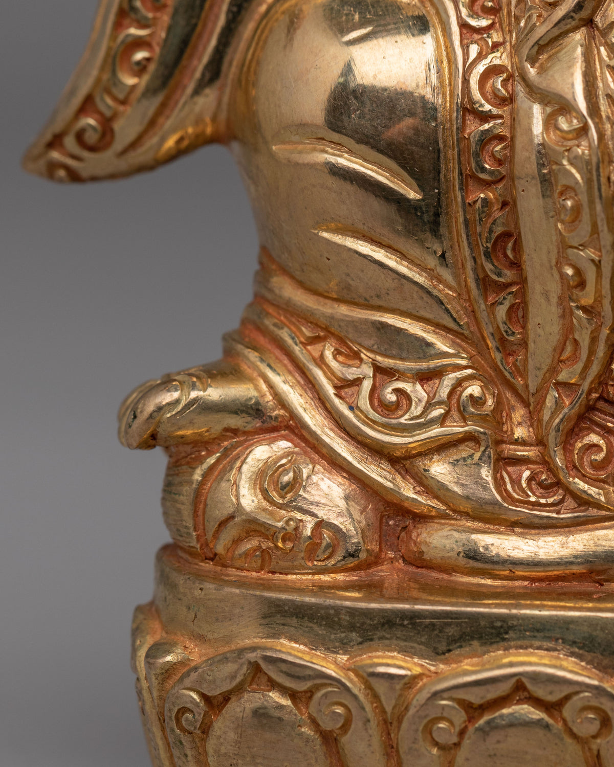 Mahakala Bergachen Wrathful Statue | Fierce Protector Deity