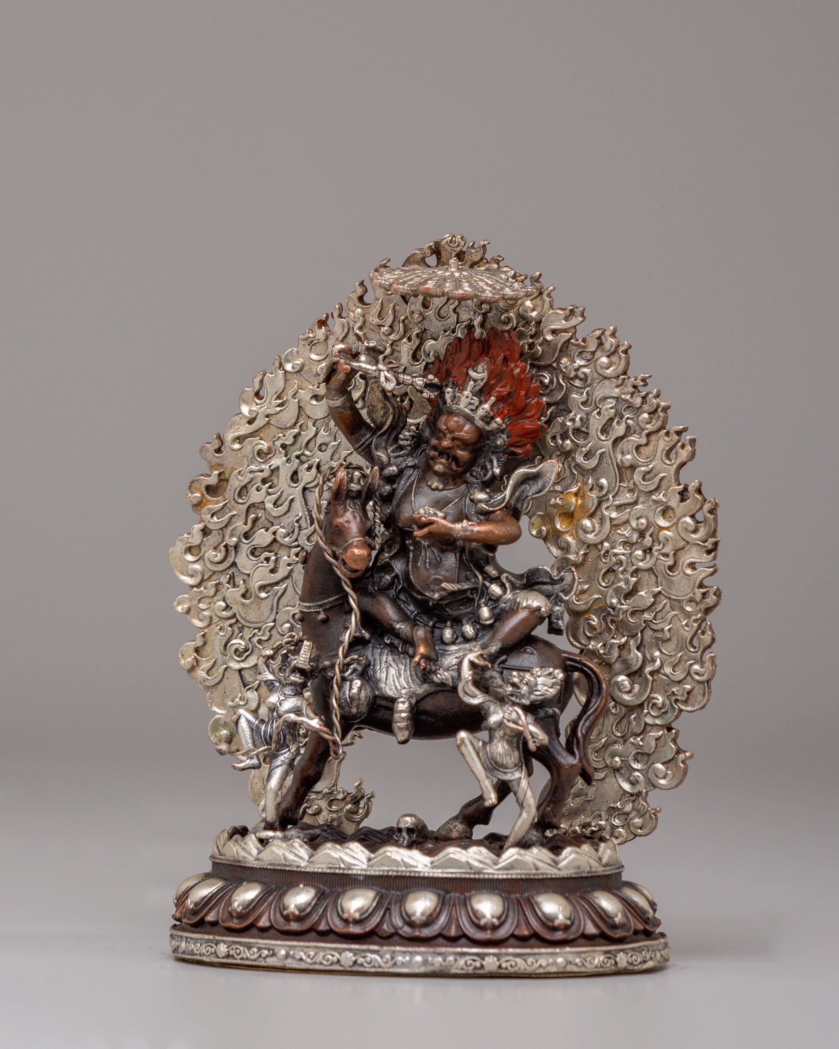 Palden Lhamo Shri Devi Protector Statue | Tibetan Guardian Deity