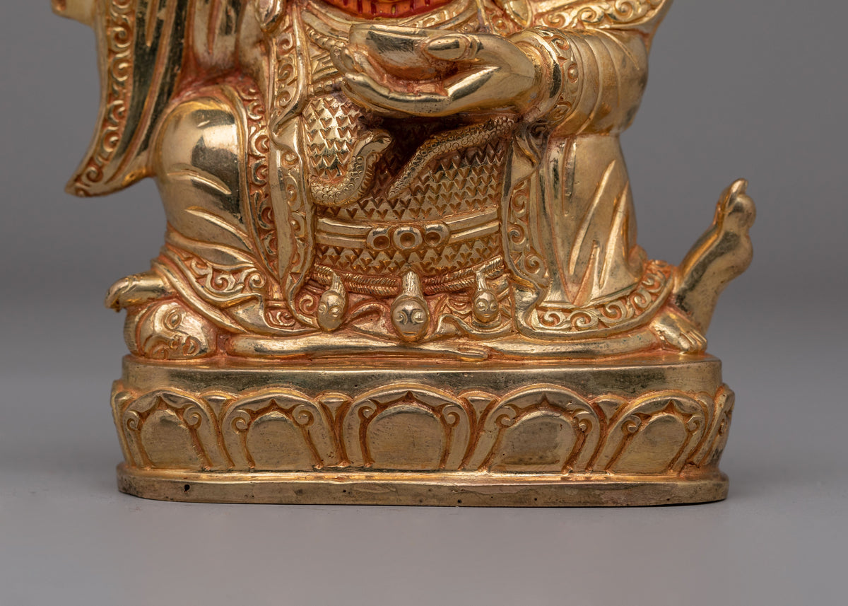 Mahakala Bergachen Wrathful Statue | Fierce Protector Deity