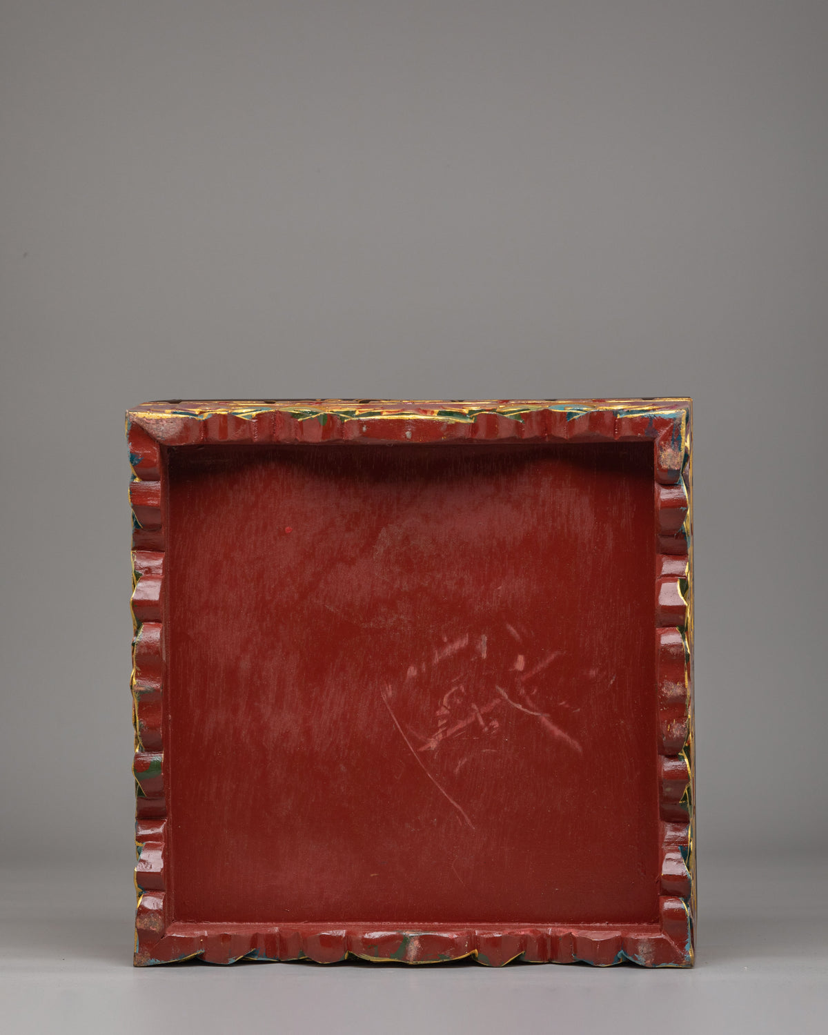 Tibetan Wooden Tray | Himalayan Decor