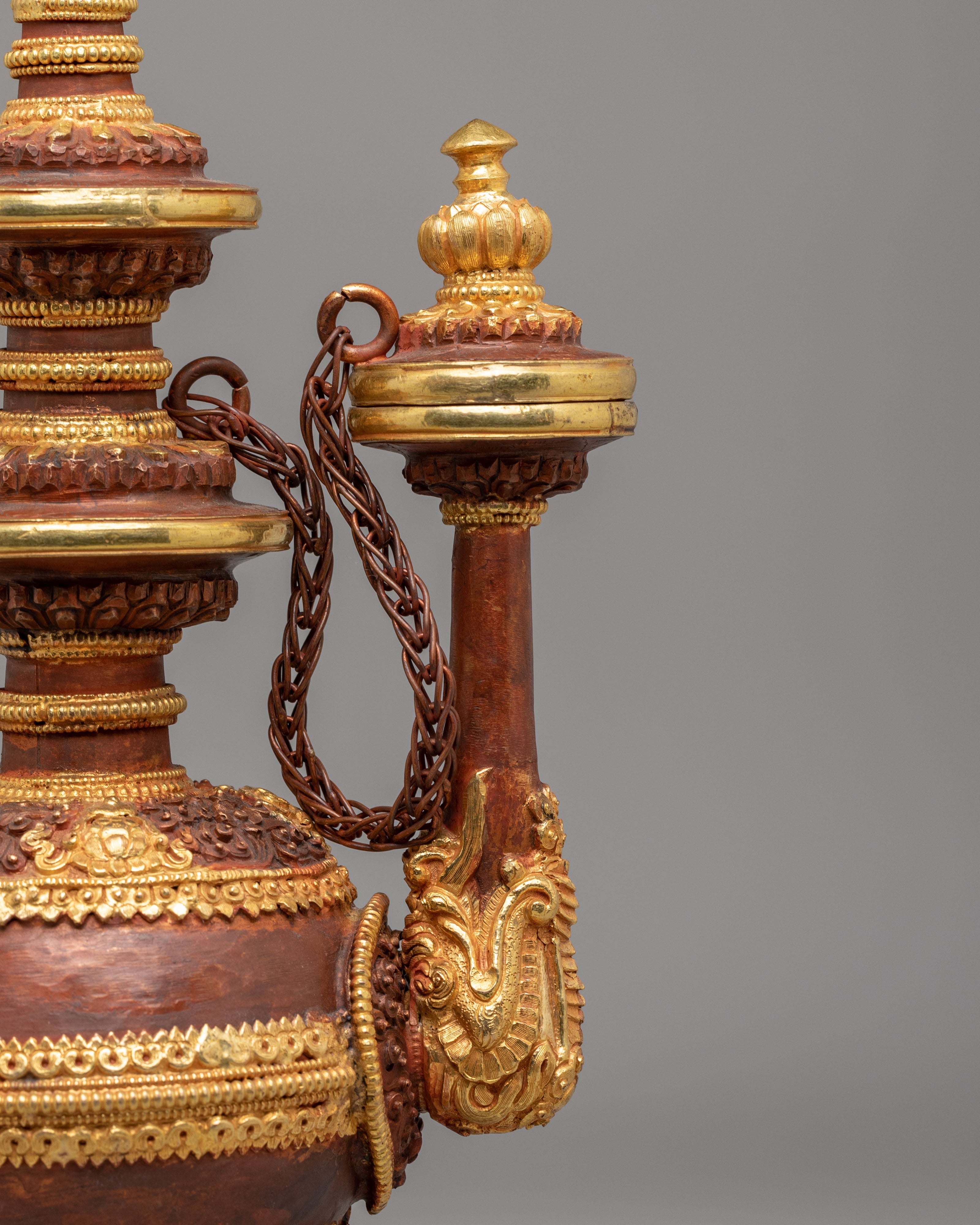 Tibetan Water Vessel | Ritual & Meditation Artifact