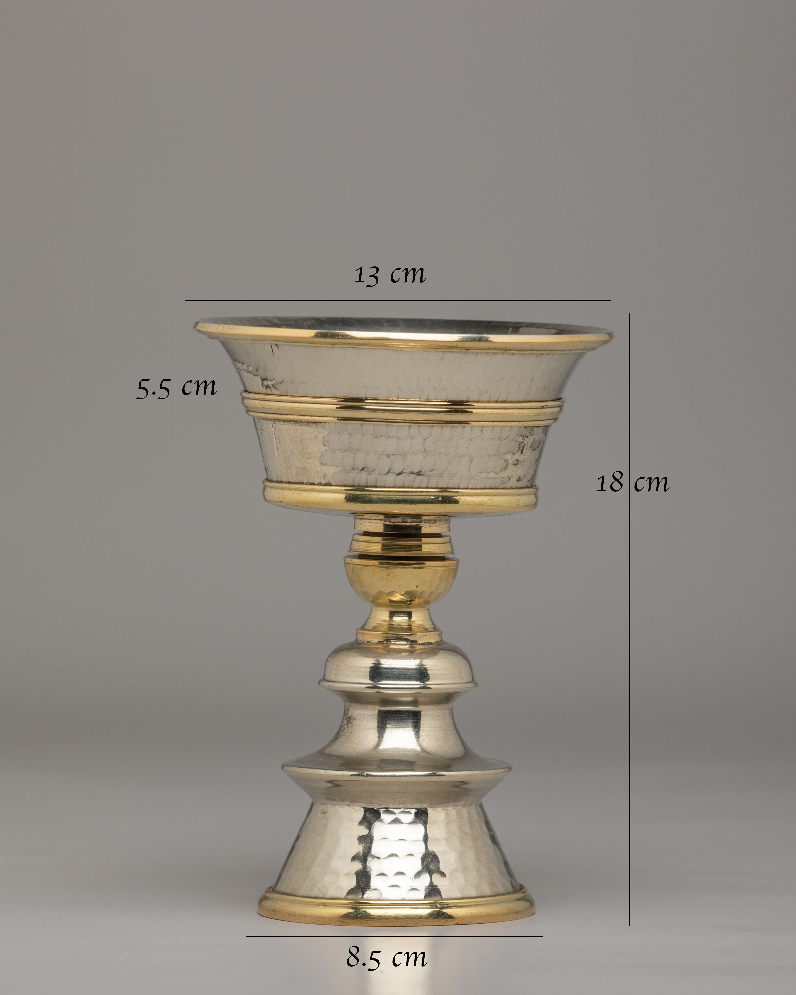 Buddhist Flame Offering Lamp | Meditation Altar Decor