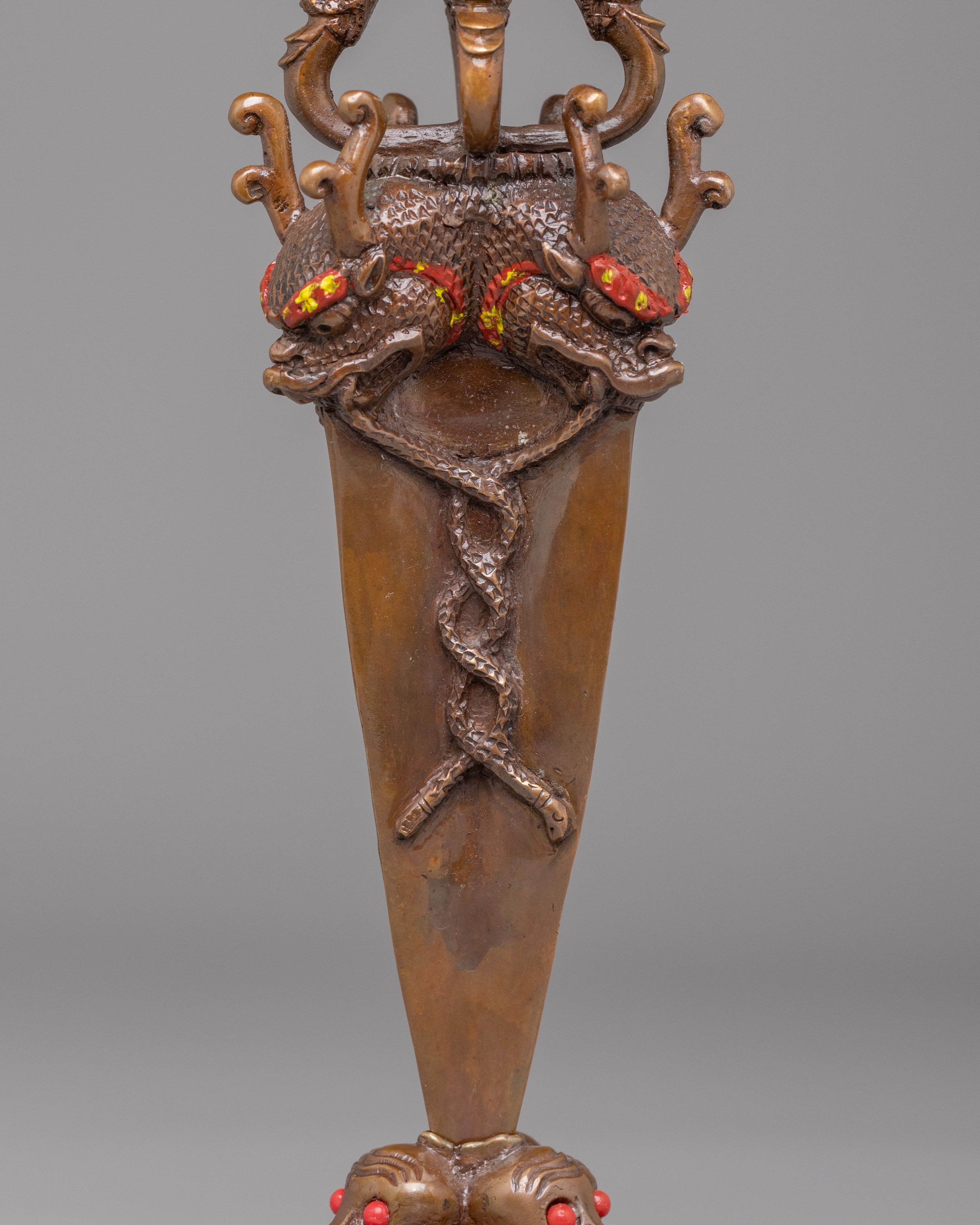 Himalayan Hayagriva Phurba | Sacred Ritual Dagger for Protection