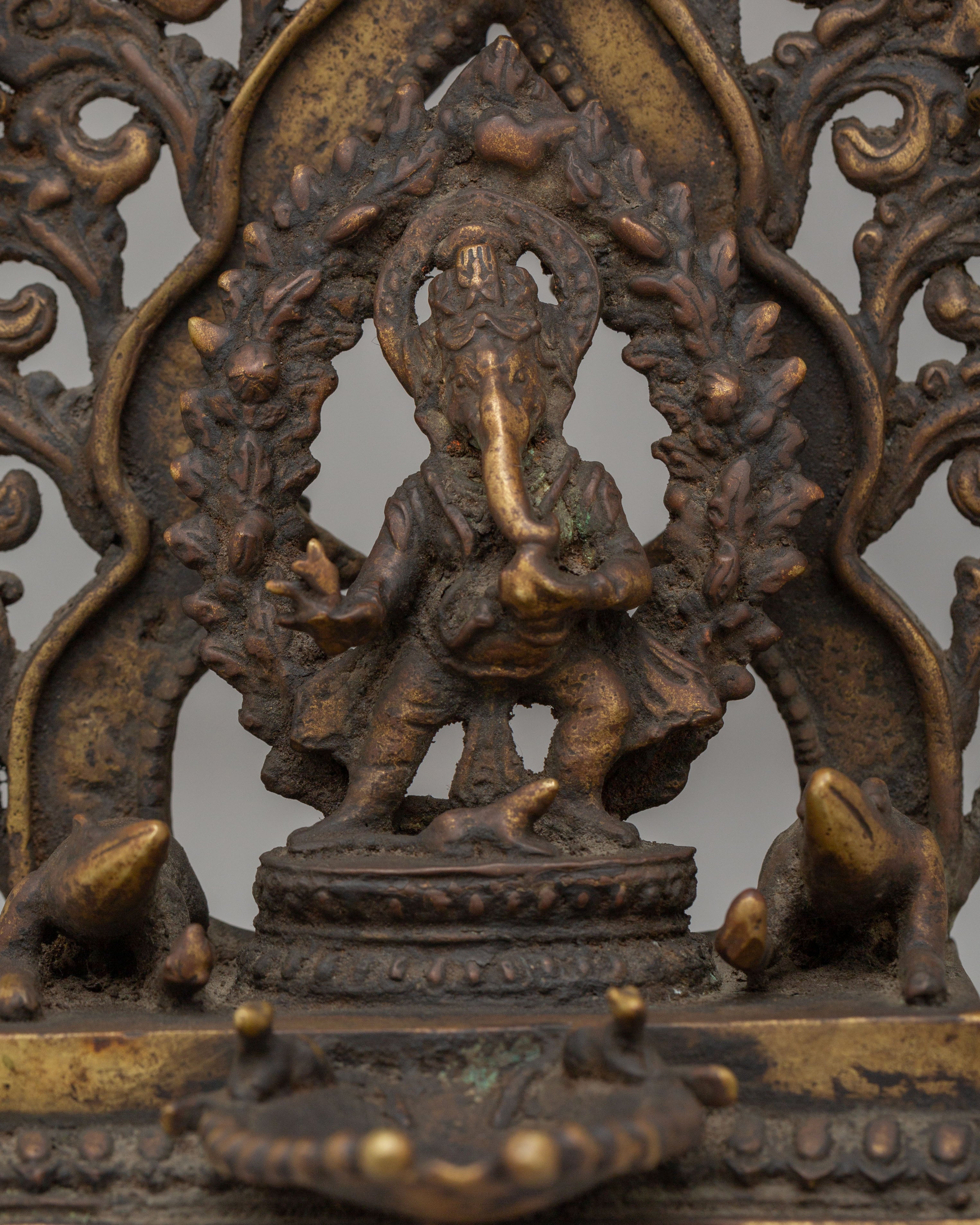 Handcrafted Ganesh Oil Lamp | Brass Lamp