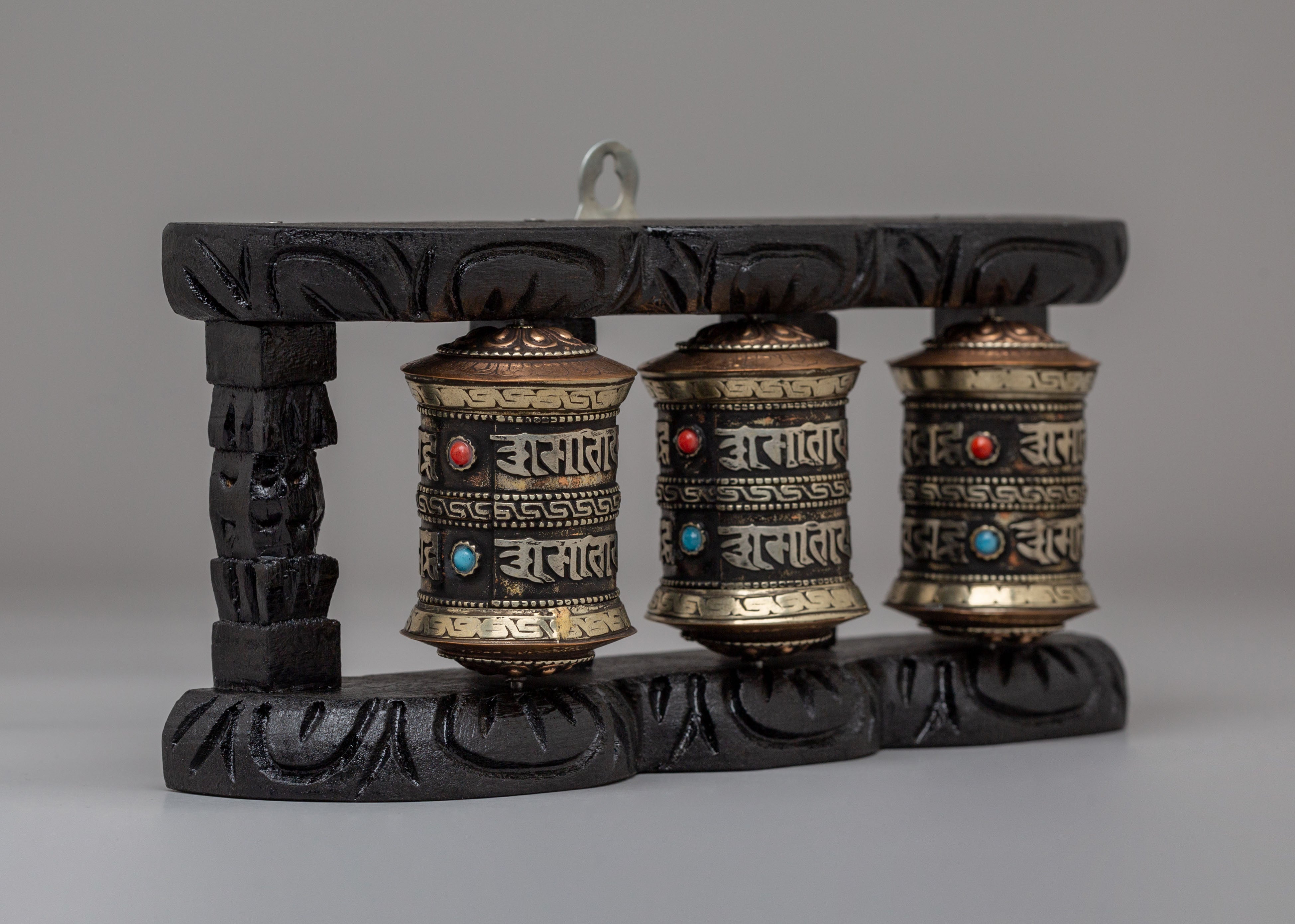 Buddhist Himalayan Mantra Wheel | Symbol of Compassion & Protection