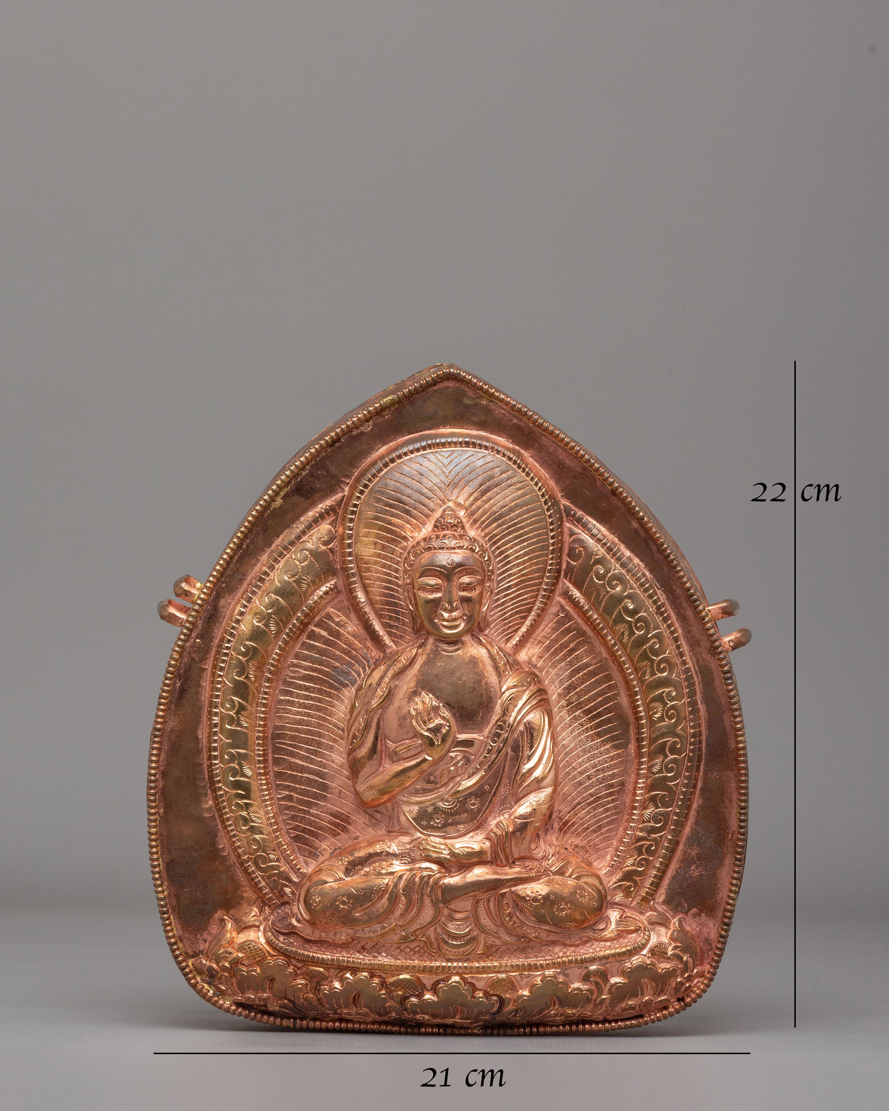 Tibetan Amogasiddhi Ghau Box | A Sacred Tibetan Prayer Amulet