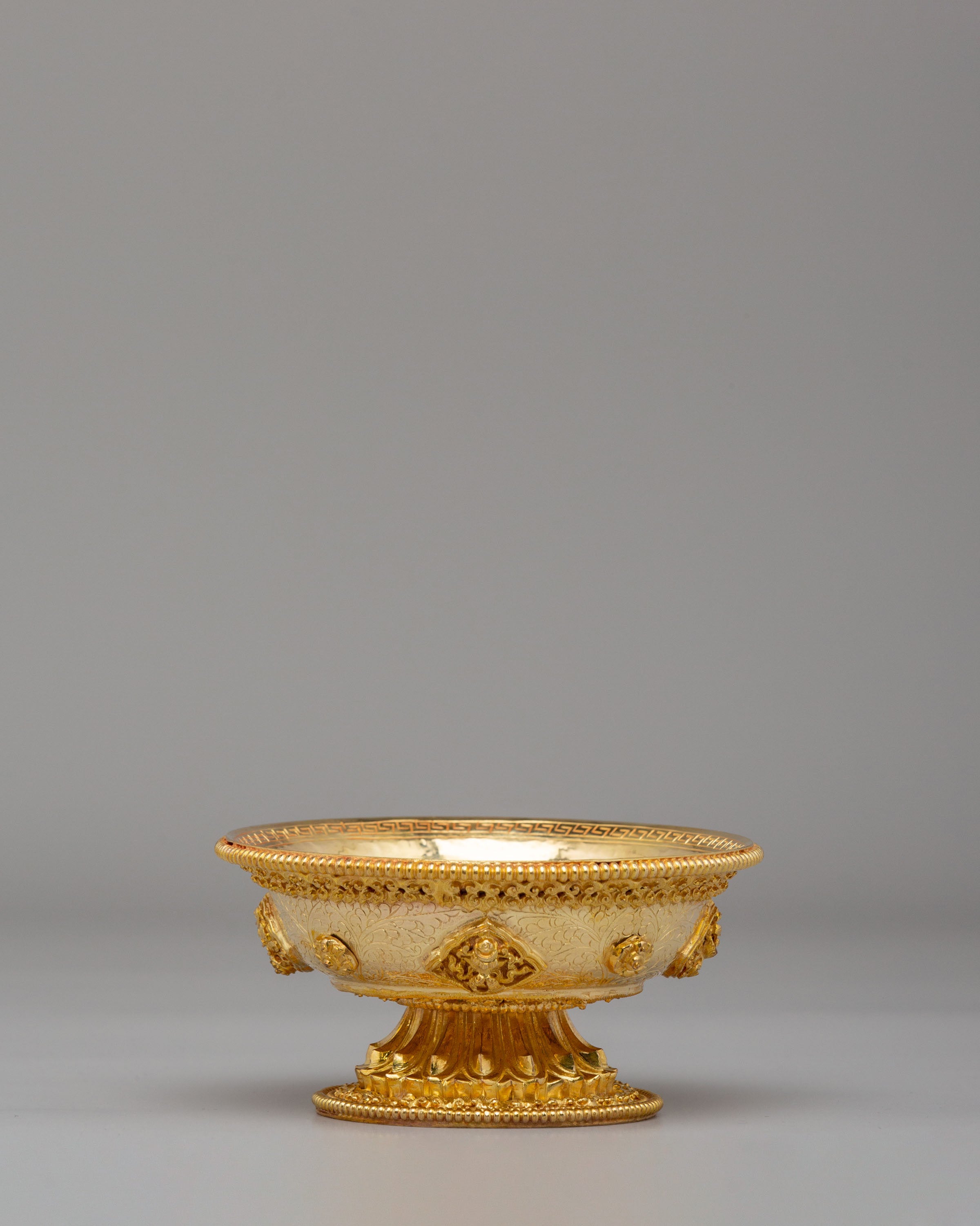 Handmade Serkyem Set | Tibetan Serkyem Offering Bowls