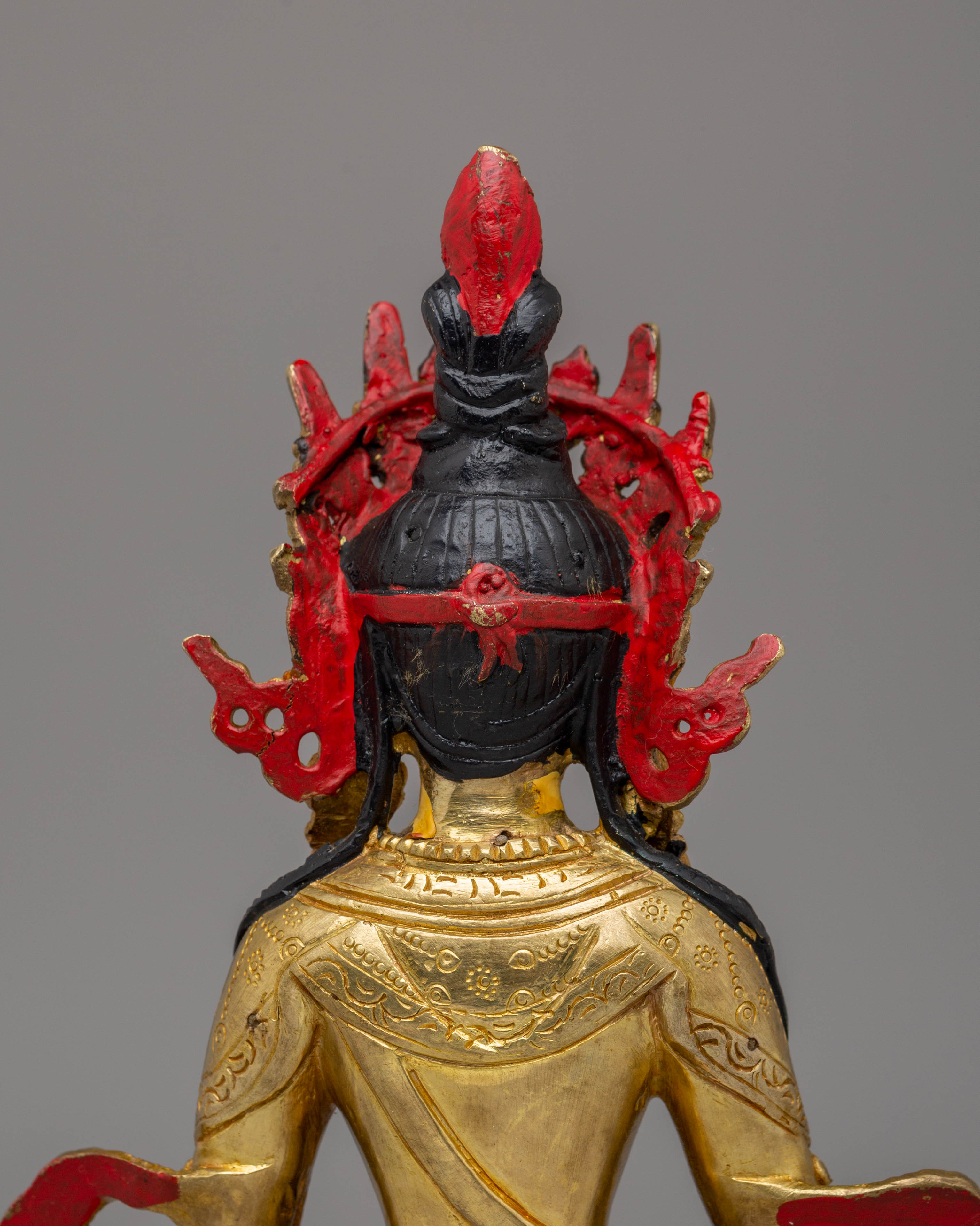 Handmade Amitayus Statue of Long Life | Tibetan Art