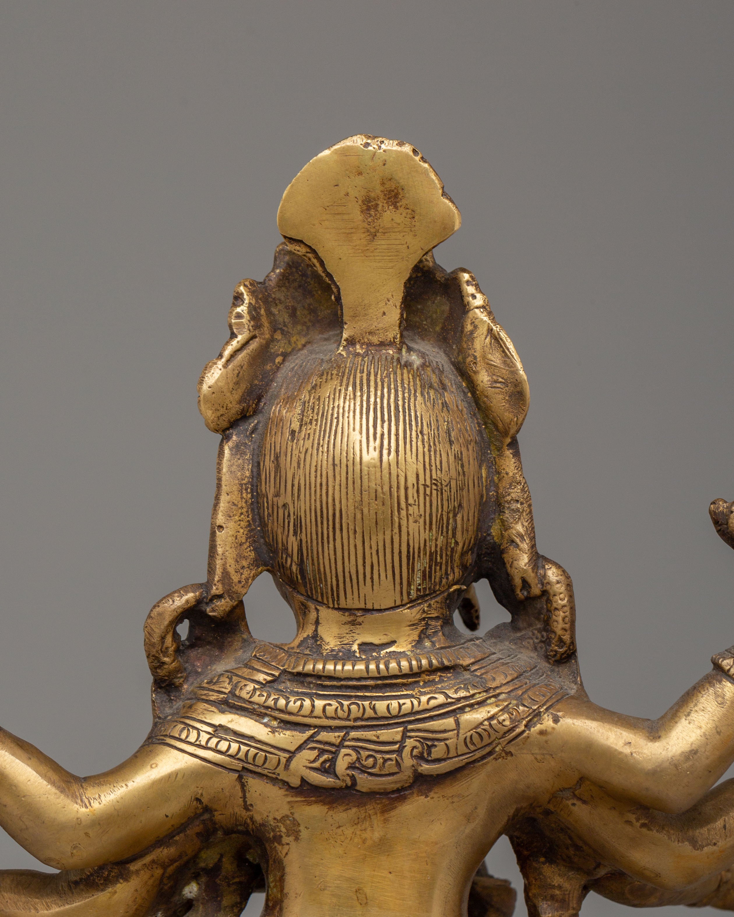 Ganesha Deity Statue | Brass Dancing Ganesha for Spiritual Decor and Blessings
