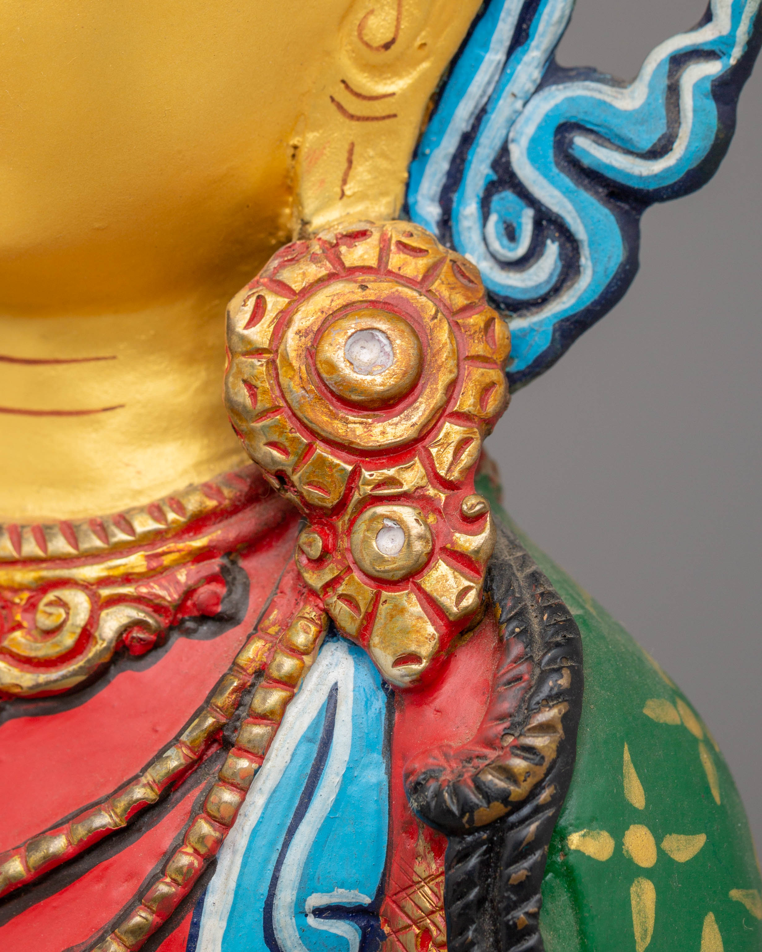 Handcrafted Sacred Amitayus Statue | Buddhist Deity of Longevity