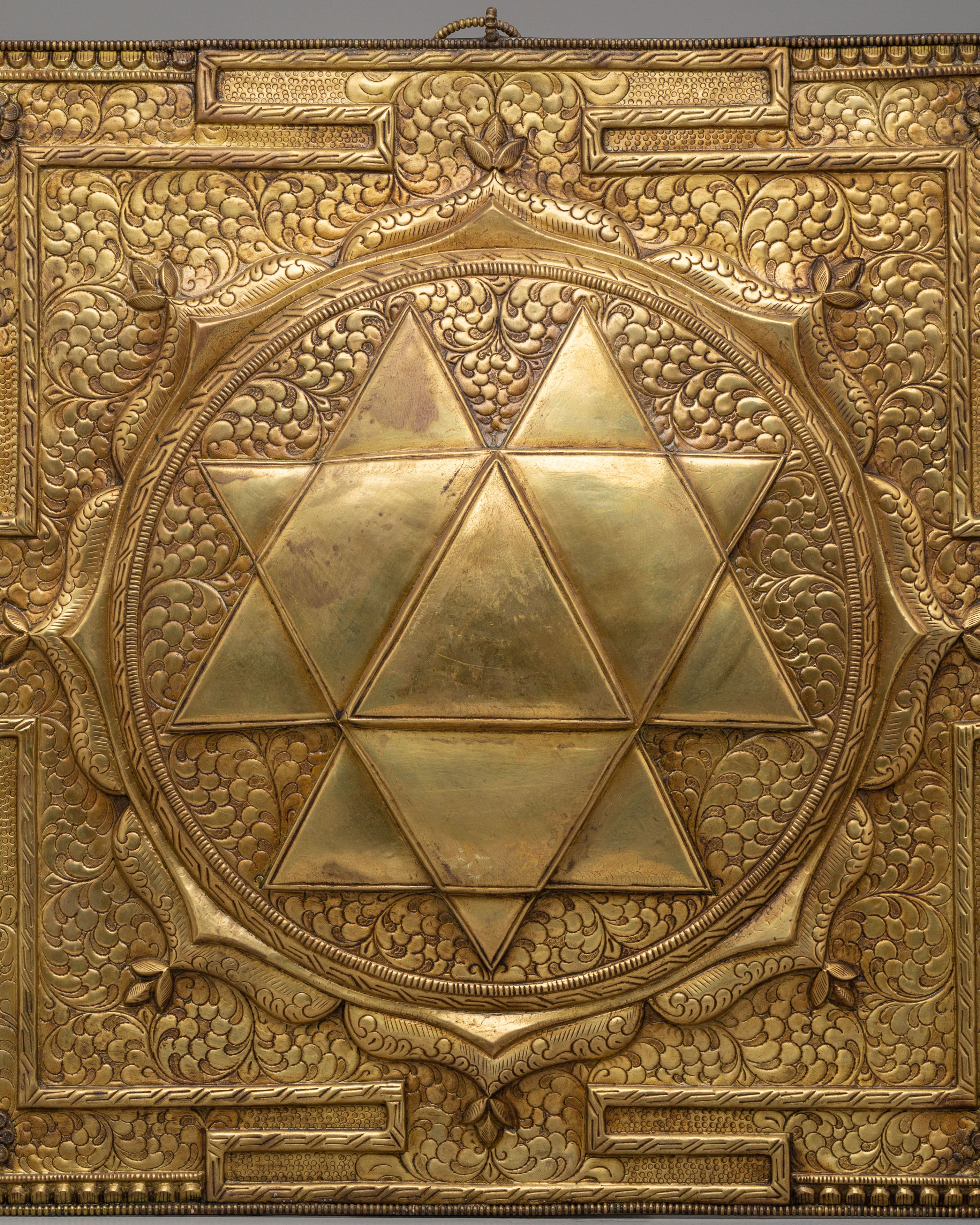 Traditional Sri Yantra Wall Hanging | Spiritual Protection Decor