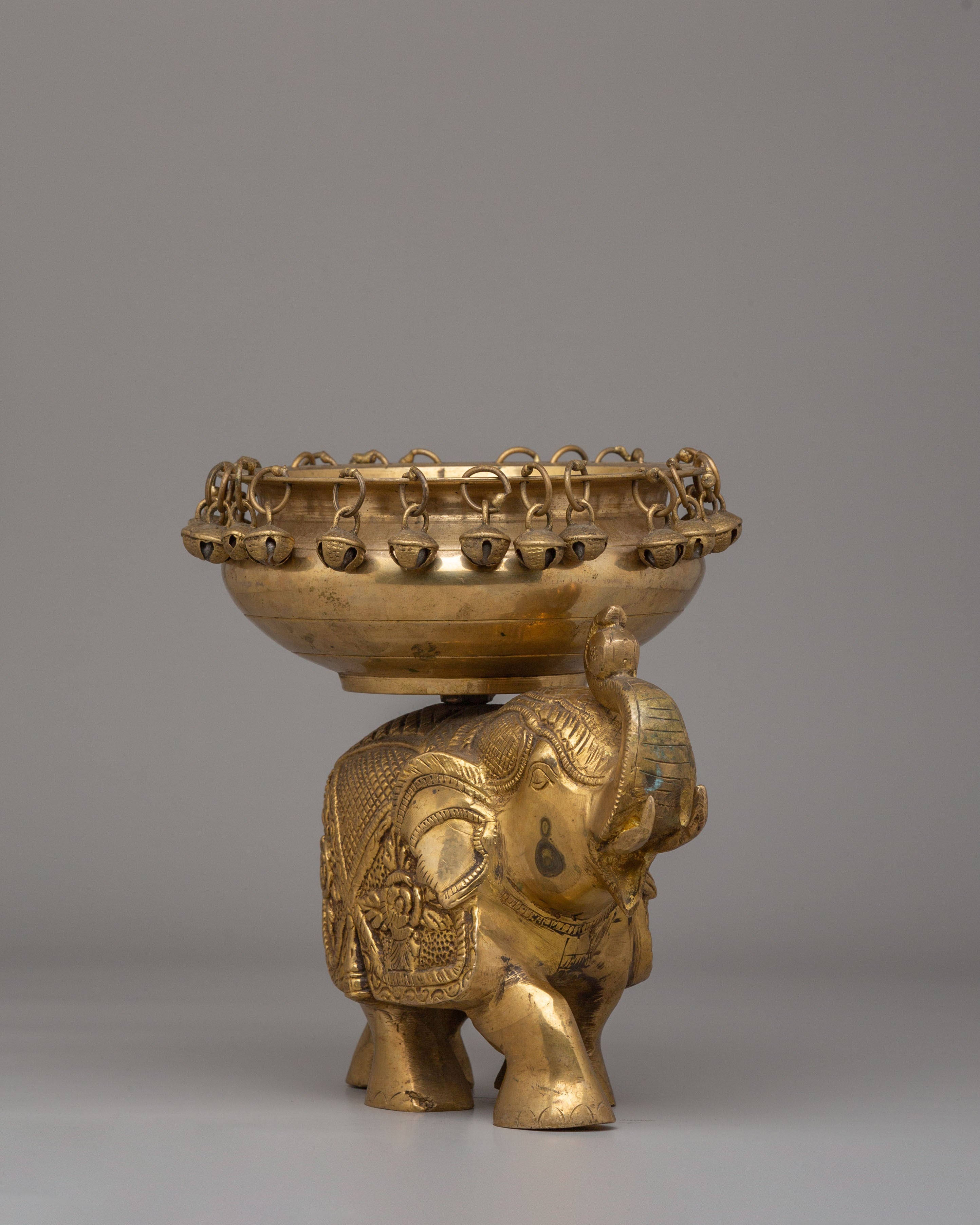 Handmade Urli Bowl | Brass Home Altar Decor
