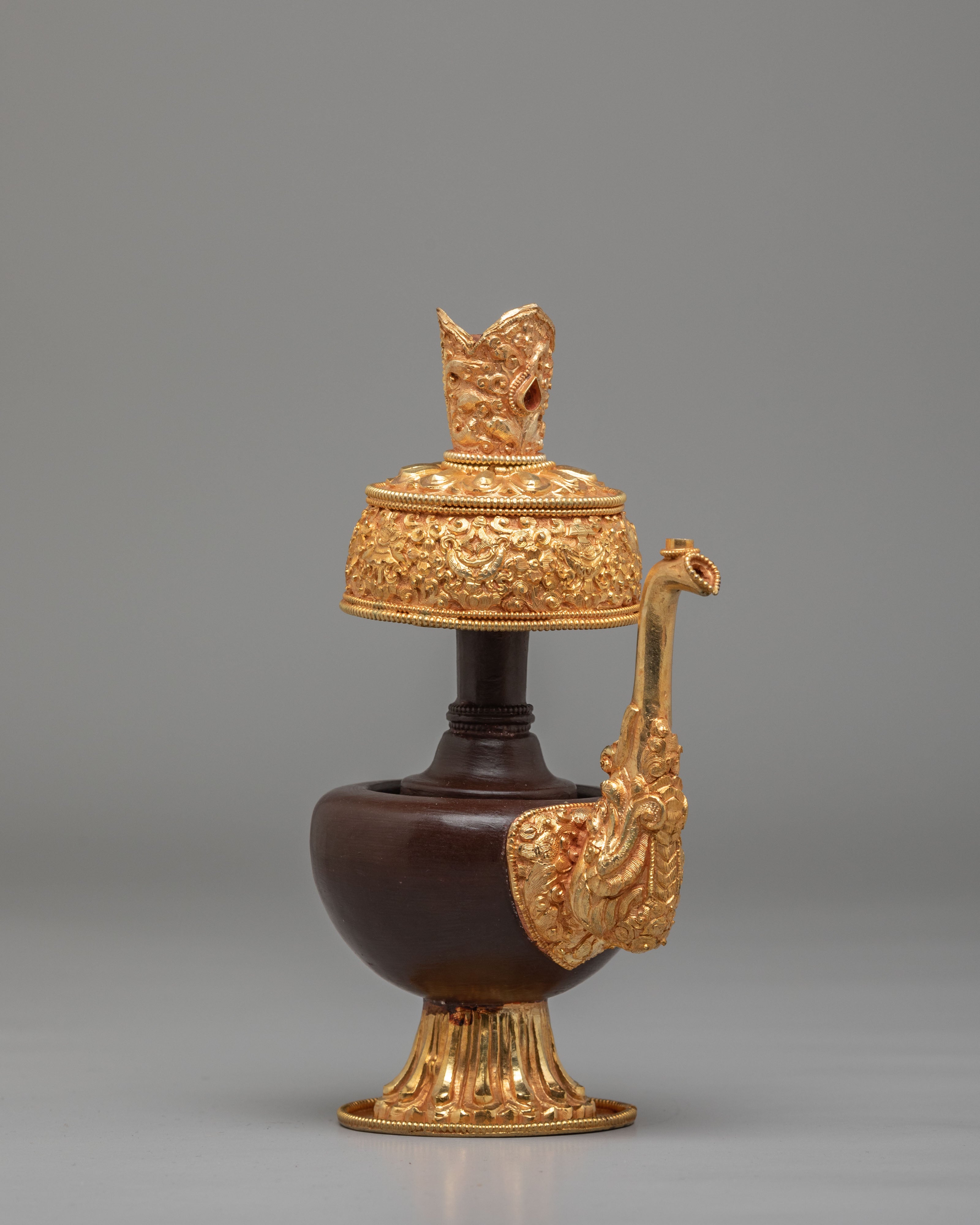 Traditional Buddhist Bhumba | Sacred Ritual Water Vessel