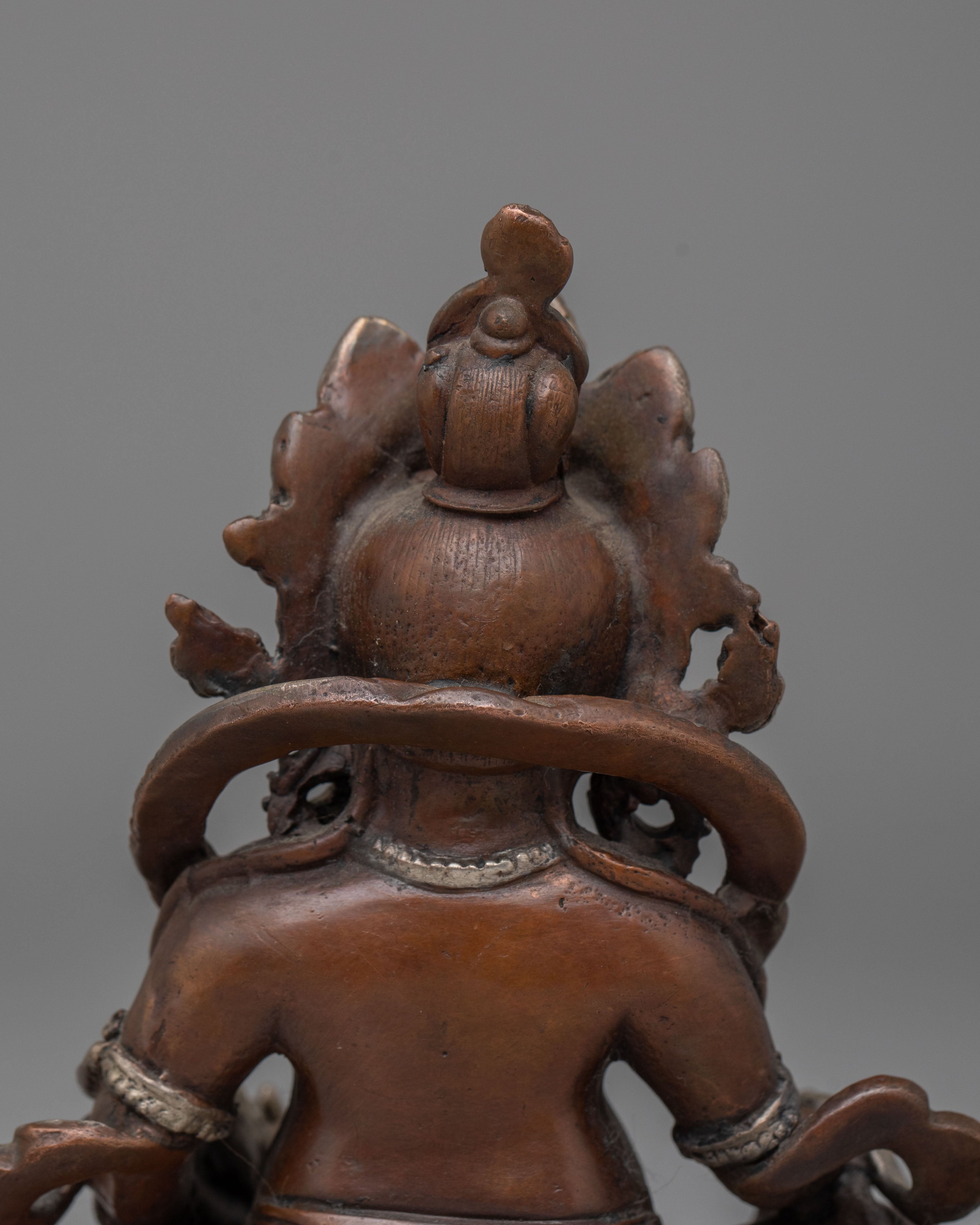 Himalayan Dzambhala Statue | Wealth Deity Sculpture