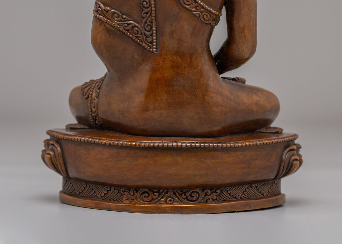 Pure Land Amitabha Buddha Statue | Tibetan Meditation Sculpture