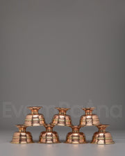 Buddhist Ritual Offering Bowls Set 