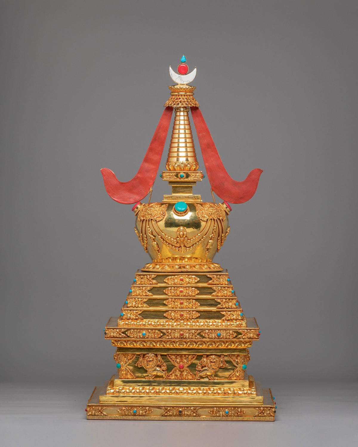 Himalayan Buddhist Enlightenment Chorten | Sacred Spiritual Symbol