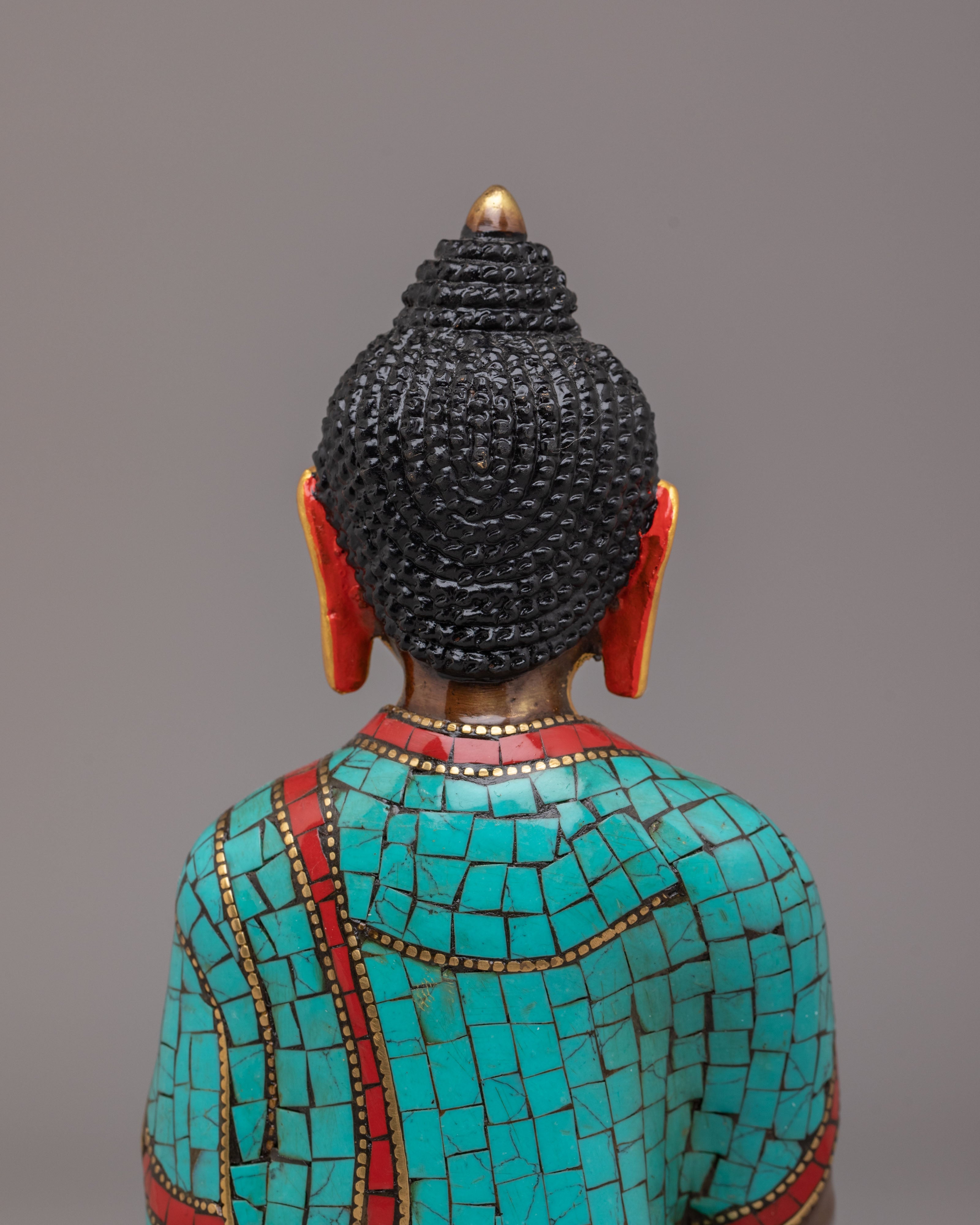 Shakyamuni Buddha Deity Figurine | Traditional Artwork