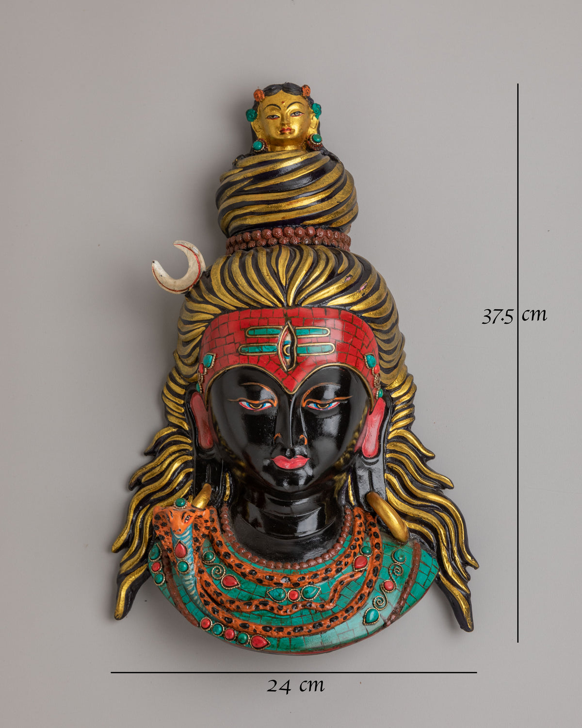 Sacred Lord Shiva Wall Hanging | Hindu Mahadev Spiritual Wall Decor